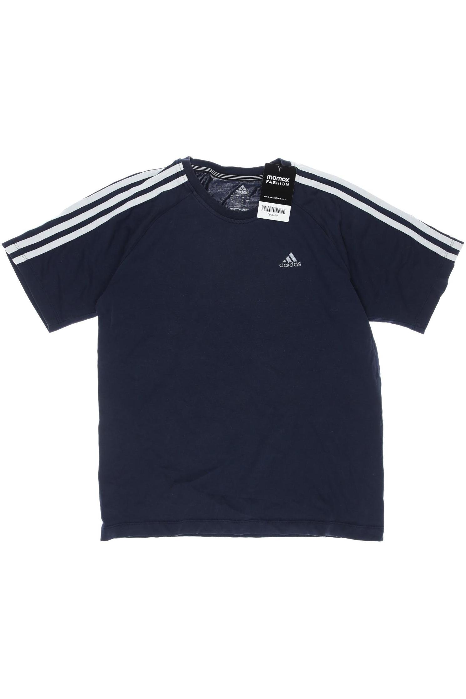 

adidas Herren T-Shirt, marineblau, Gr. 164