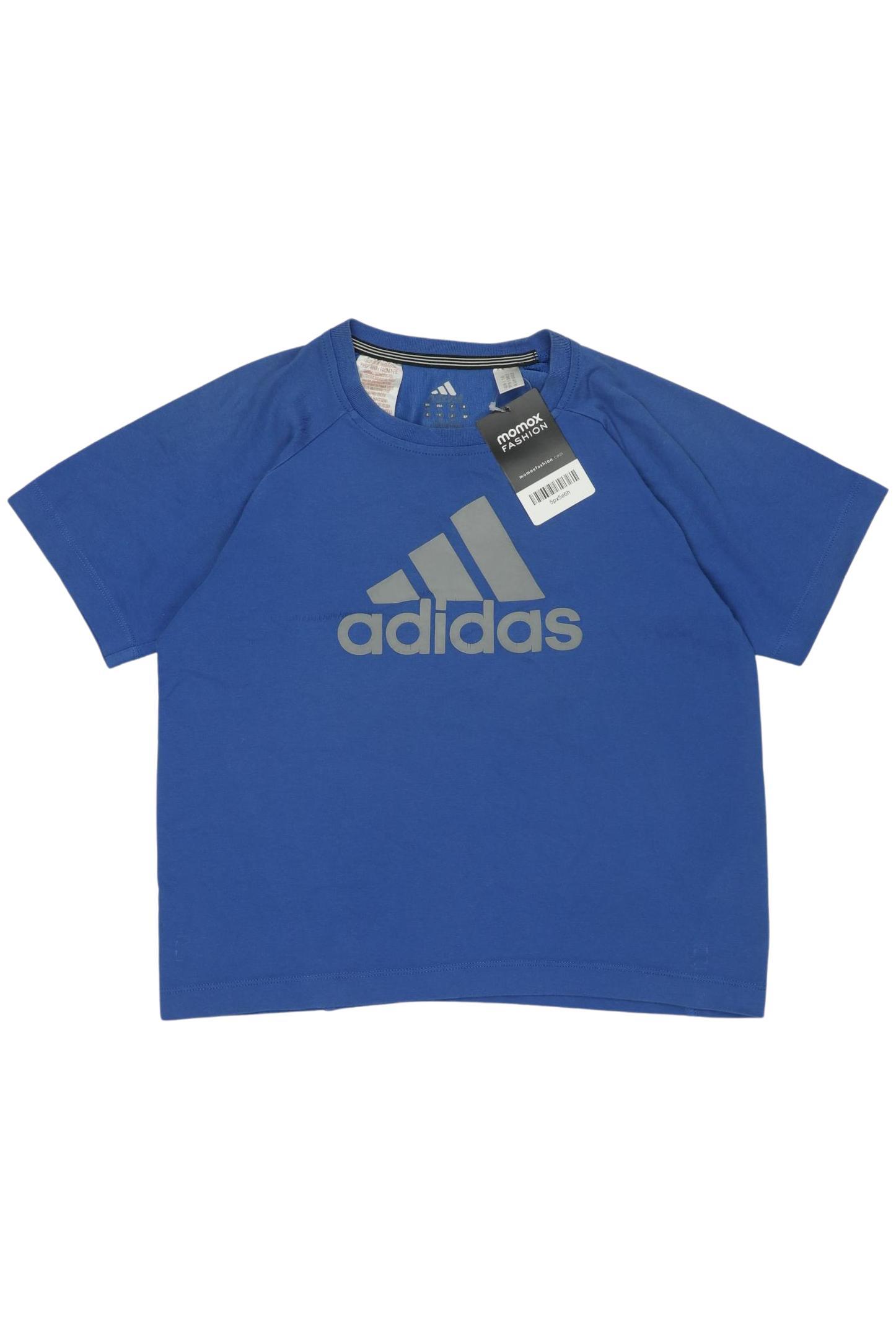 

adidas Herren T-Shirt, blau, Gr. 170