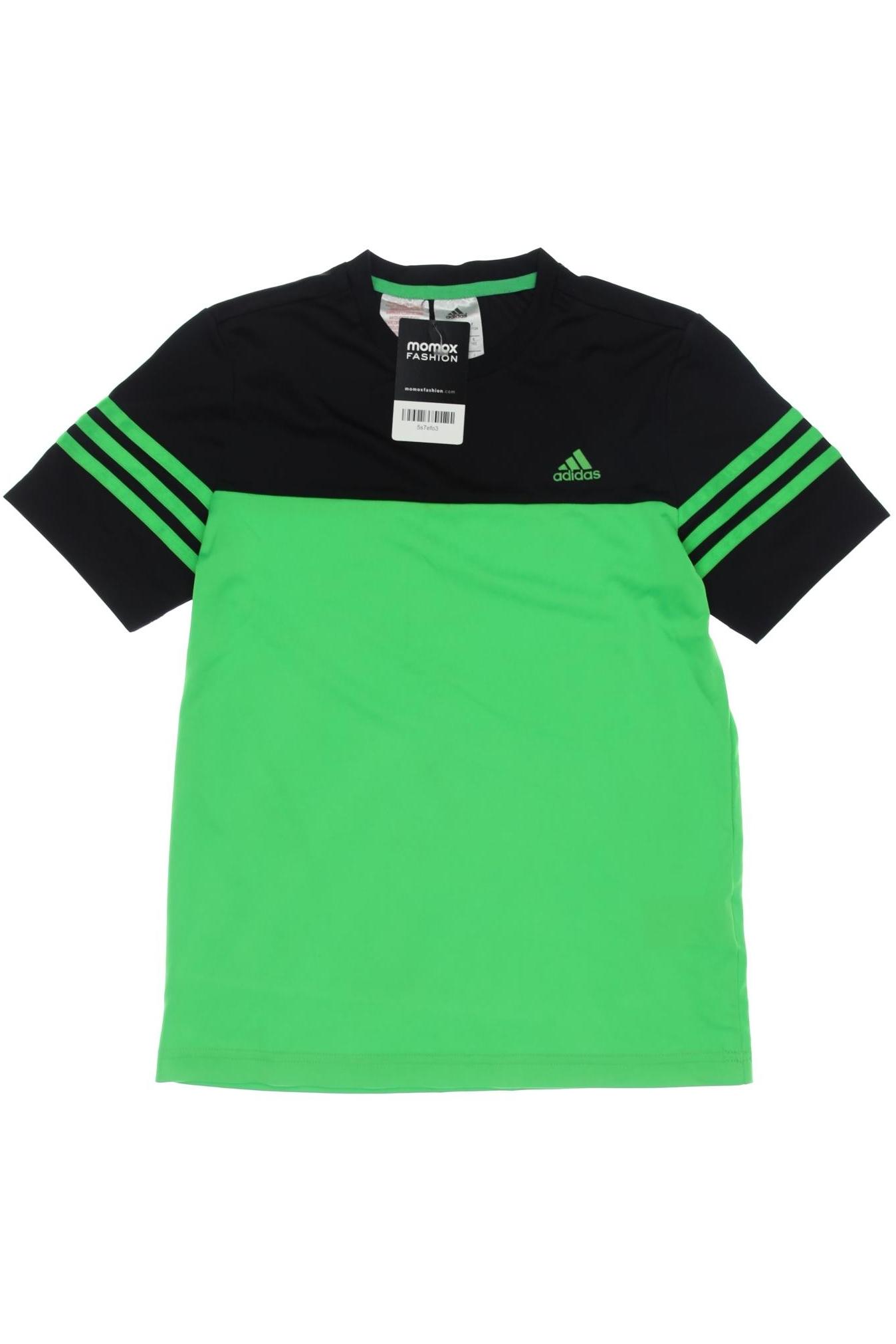 

adidas Herren T-Shirt, grün, Gr. 152