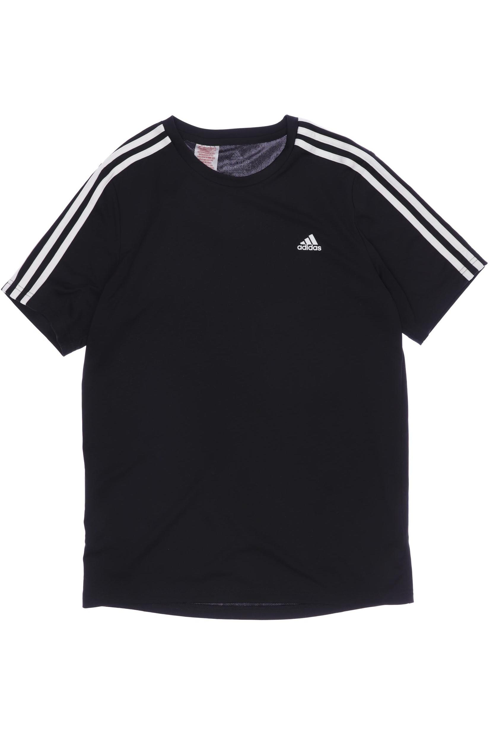 

adidas Herren T-Shirt, schwarz, Gr. 176