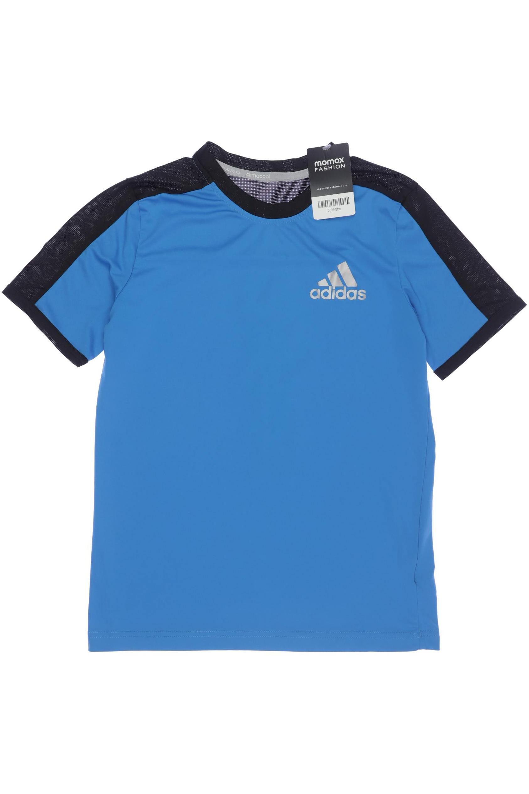 

adidas Herren T-Shirt, blau, Gr. 146