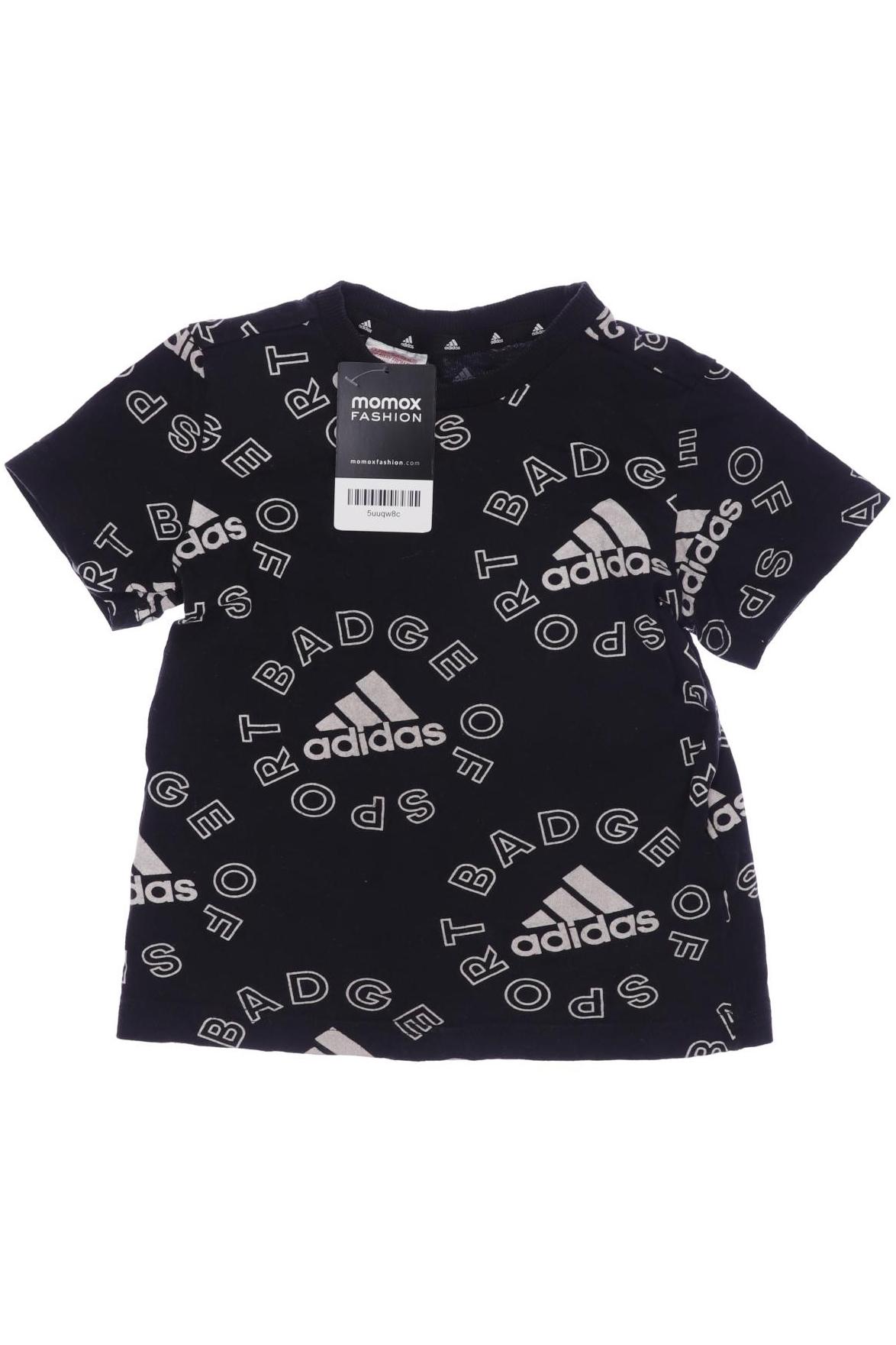 

adidas Herren T-Shirt, schwarz, Gr. 104