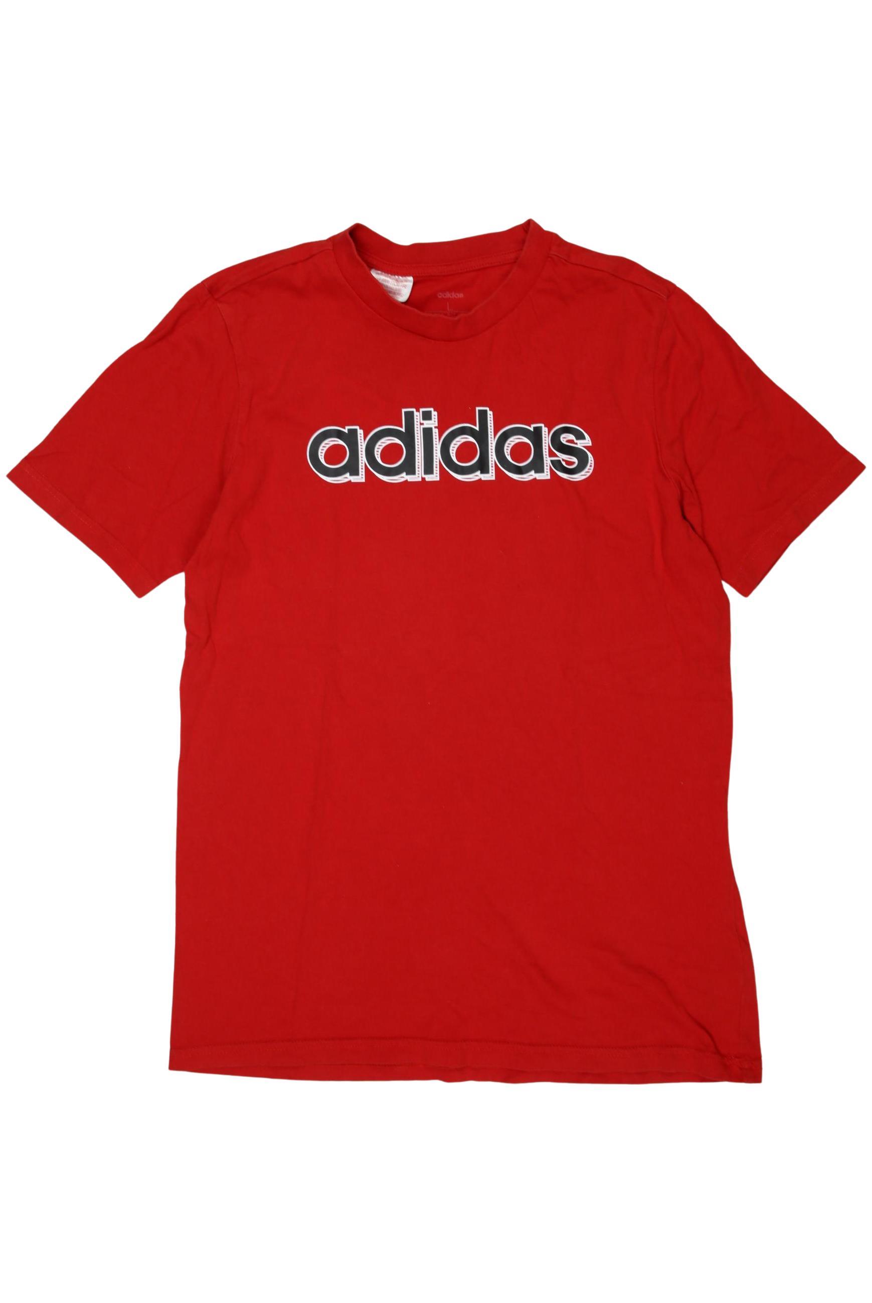 

adidas Herren T-Shirt, rot, Gr. 164
