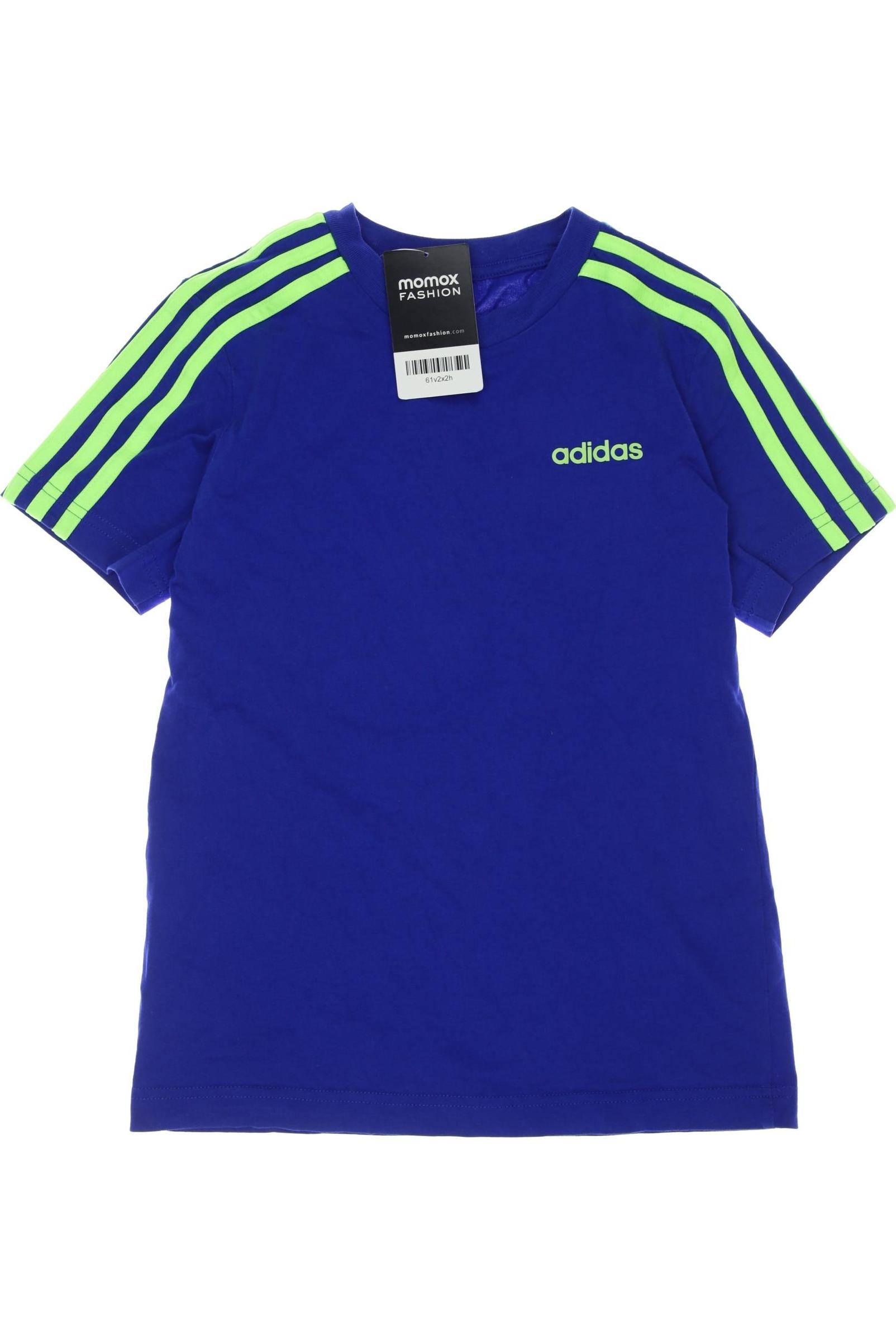 

adidas Herren T-Shirt, blau, Gr. 140