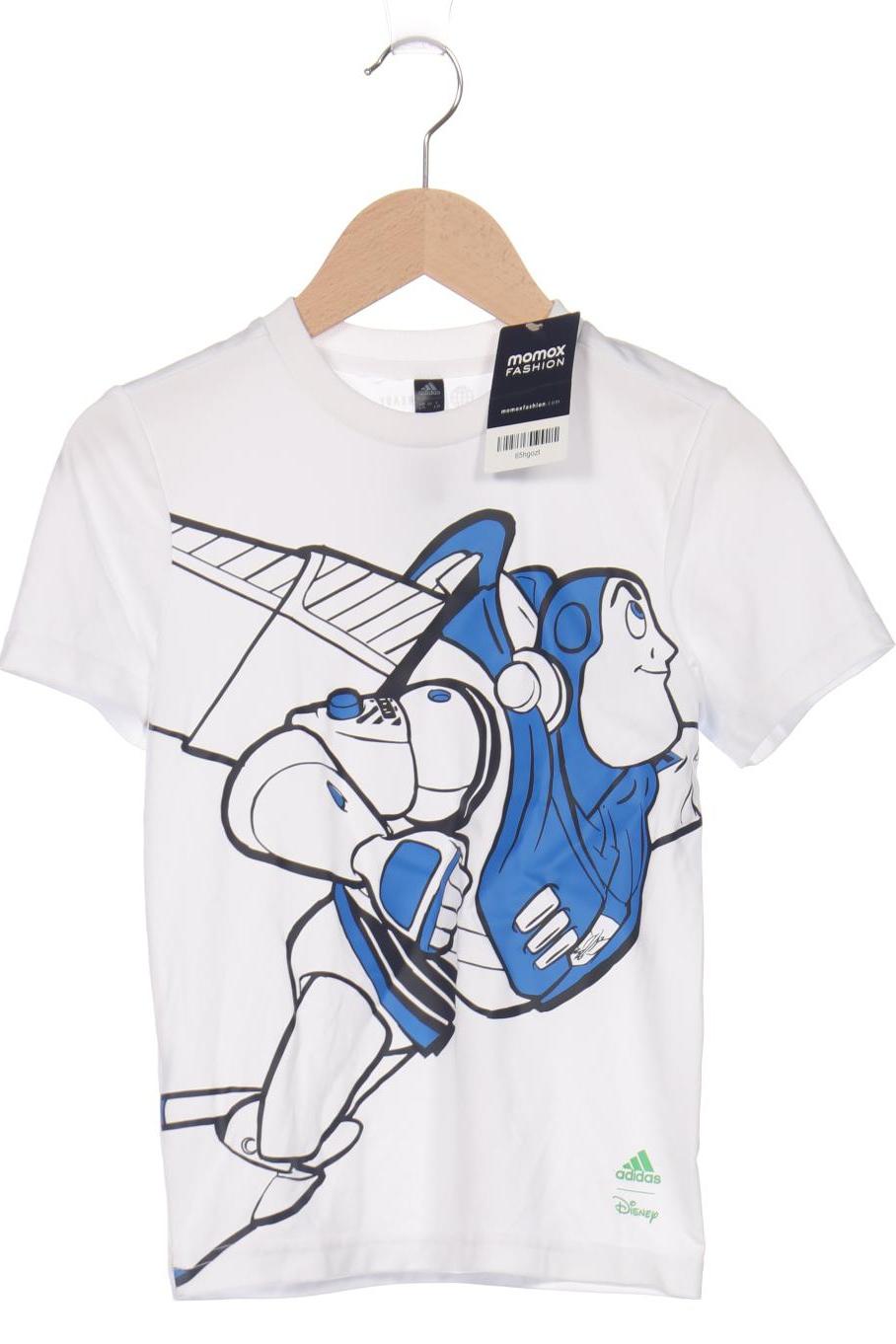 

adidas Herren T-Shirt, weiß, Gr. 122