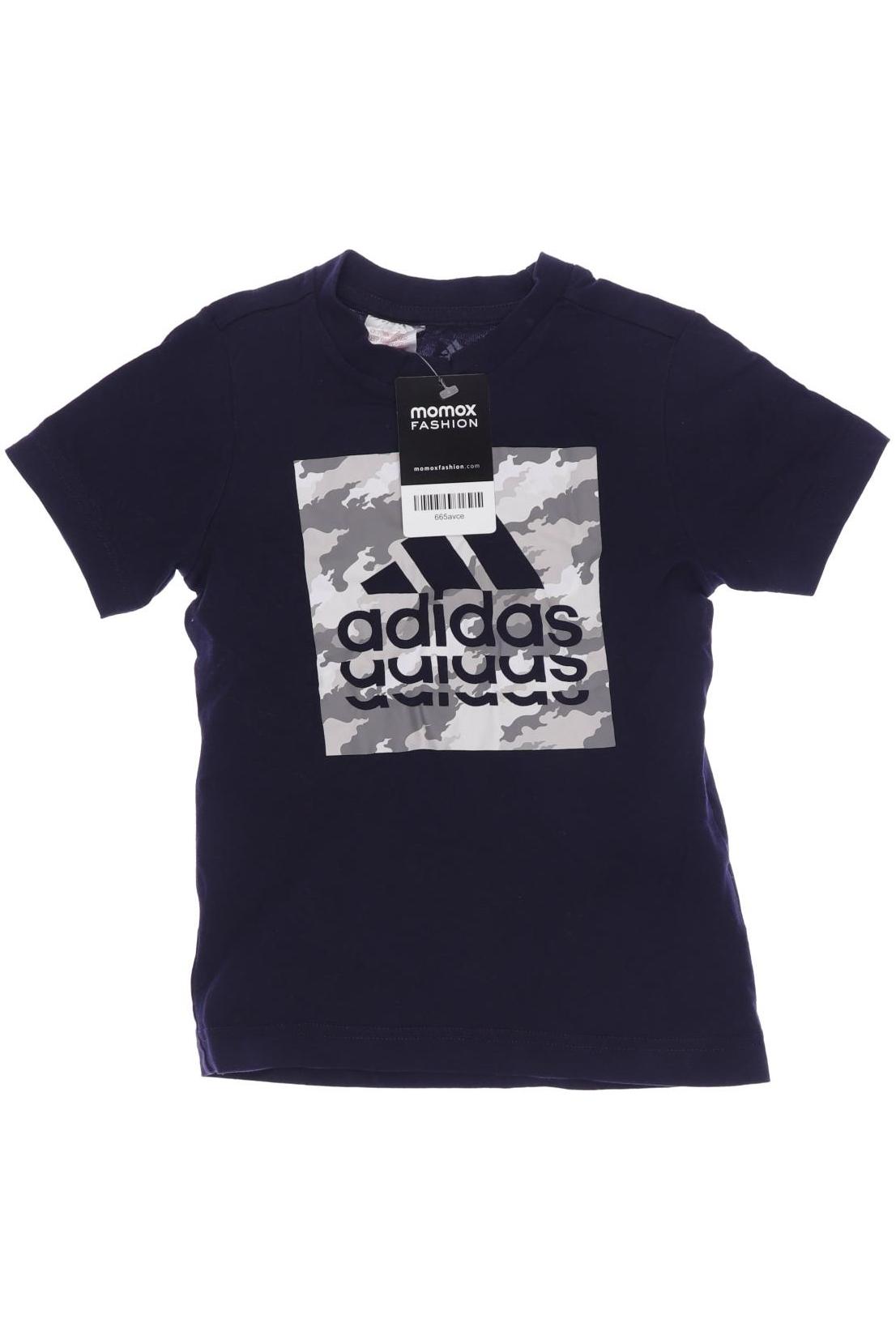

adidas Herren T-Shirt, marineblau, Gr. 110