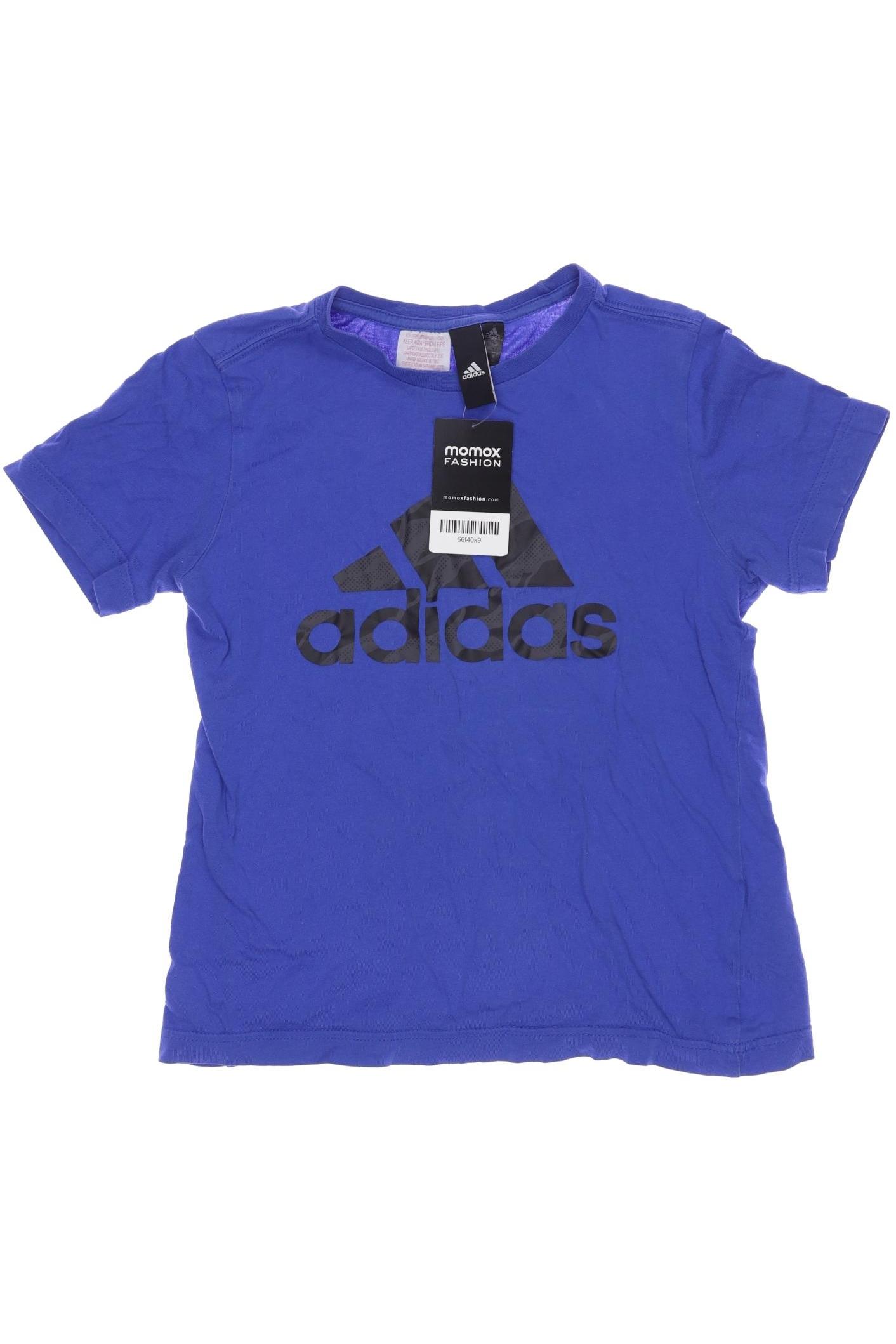 

adidas Herren T-Shirt, blau, Gr. 140