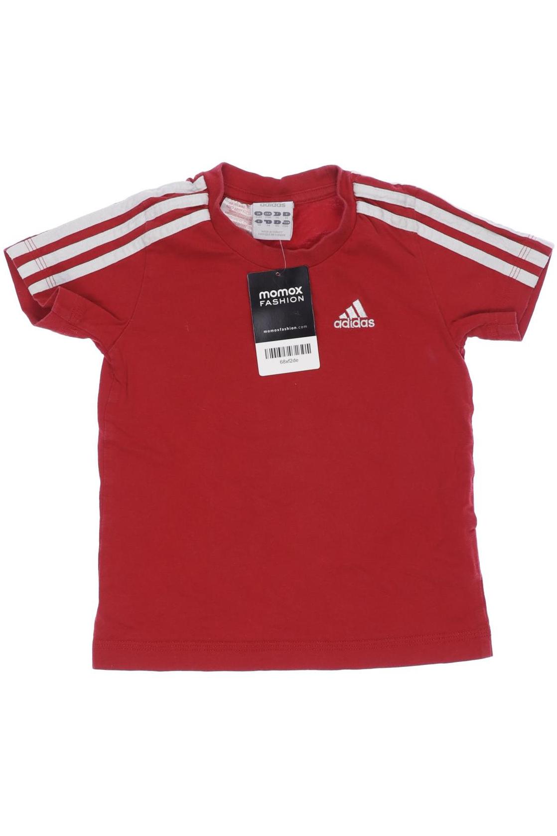 

adidas Herren T-Shirt, rot, Gr. 98