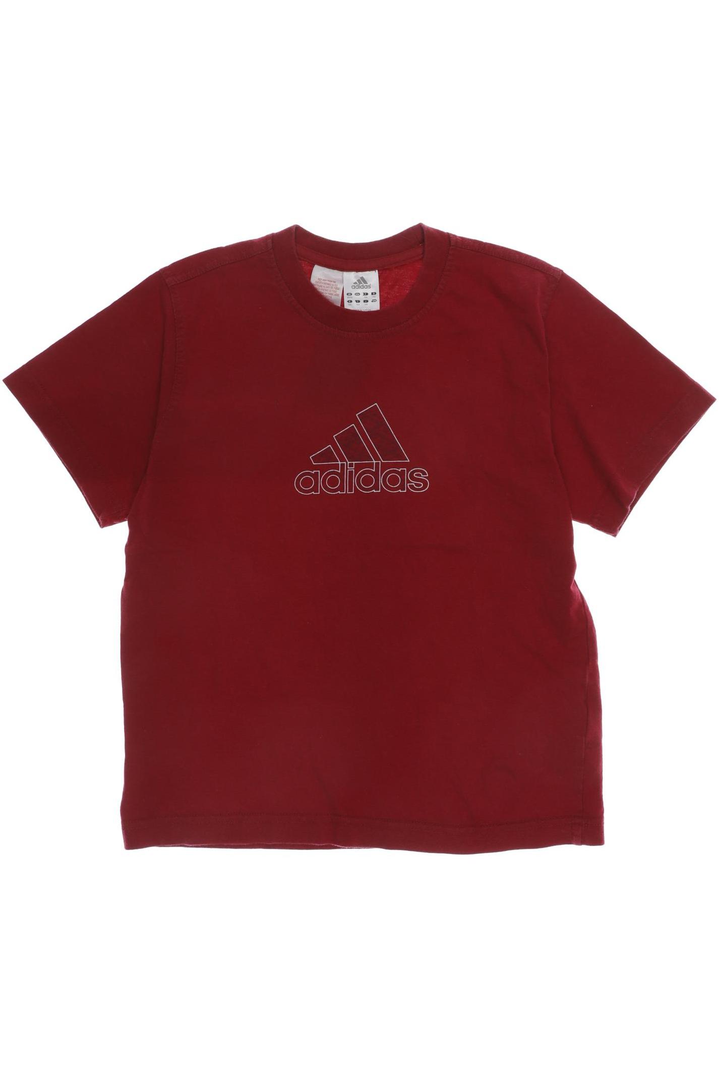 

adidas Herren T-Shirt, rot, Gr. 140