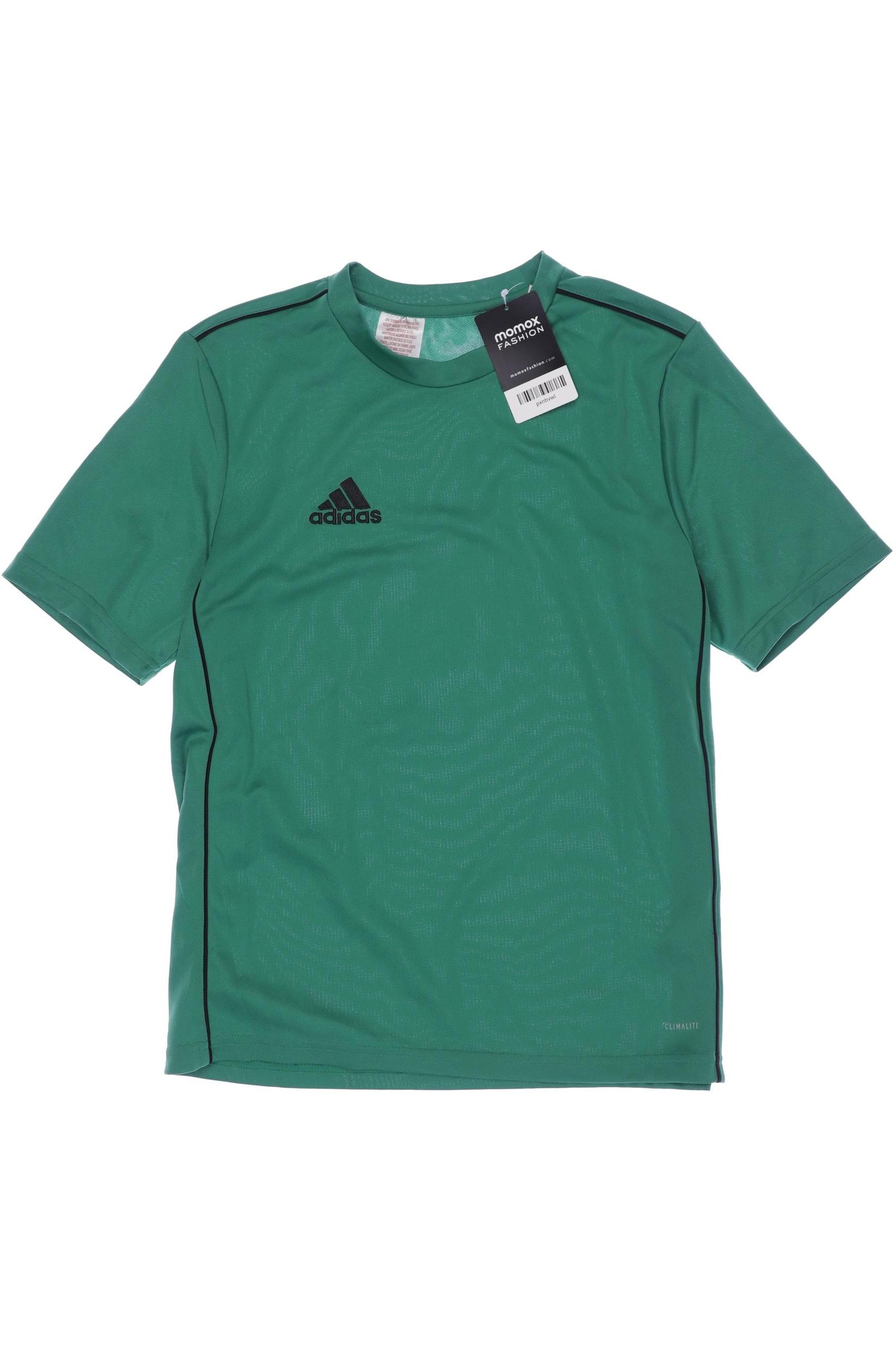 

adidas Jungen T-Shirt, grün, Gr. 164