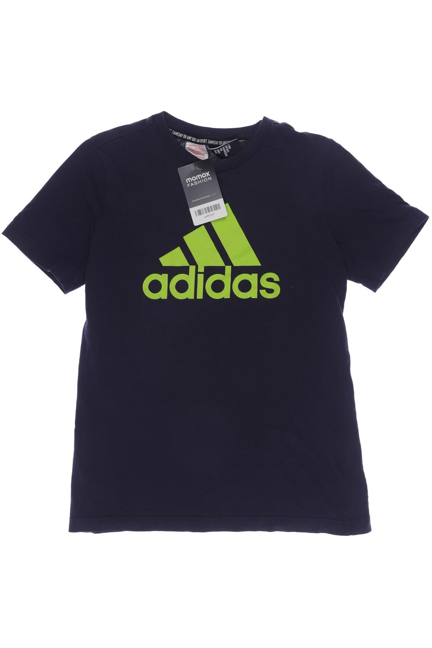 

adidas Herren T-Shirt, marineblau, Gr. 152