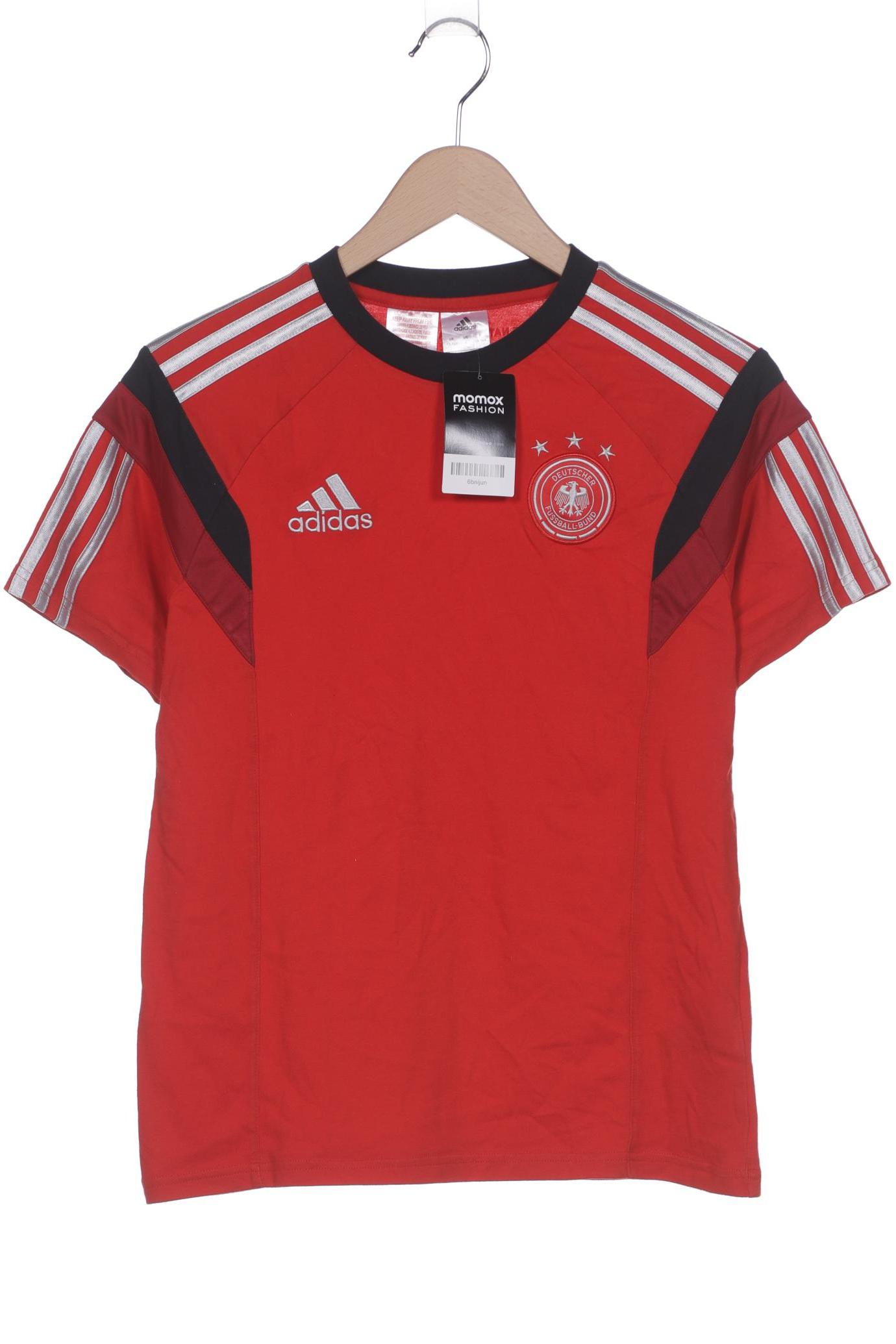 

adidas Herren T-Shirt, rot, Gr. 164