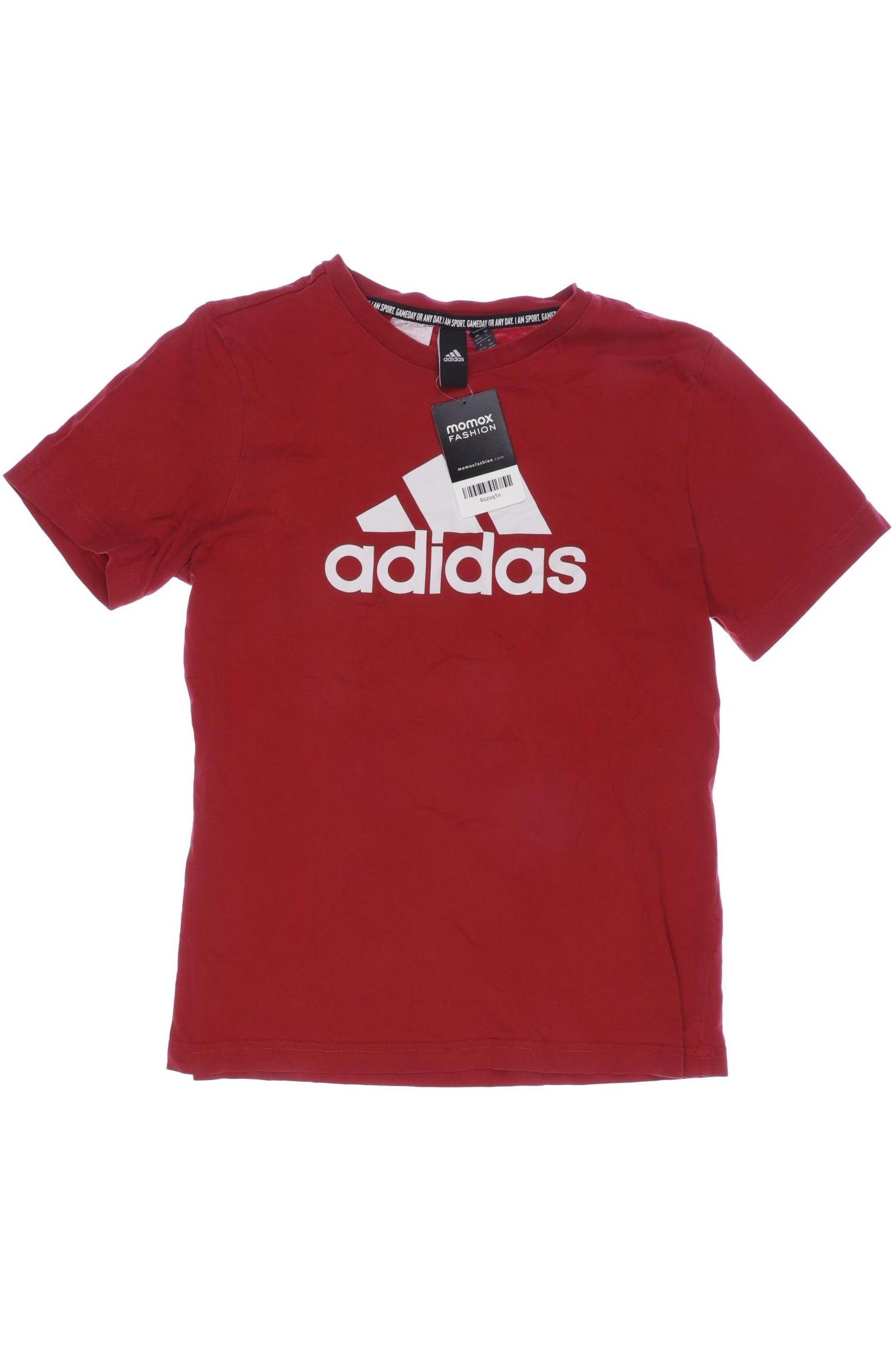 

adidas Herren T-Shirt, rot, Gr. 164