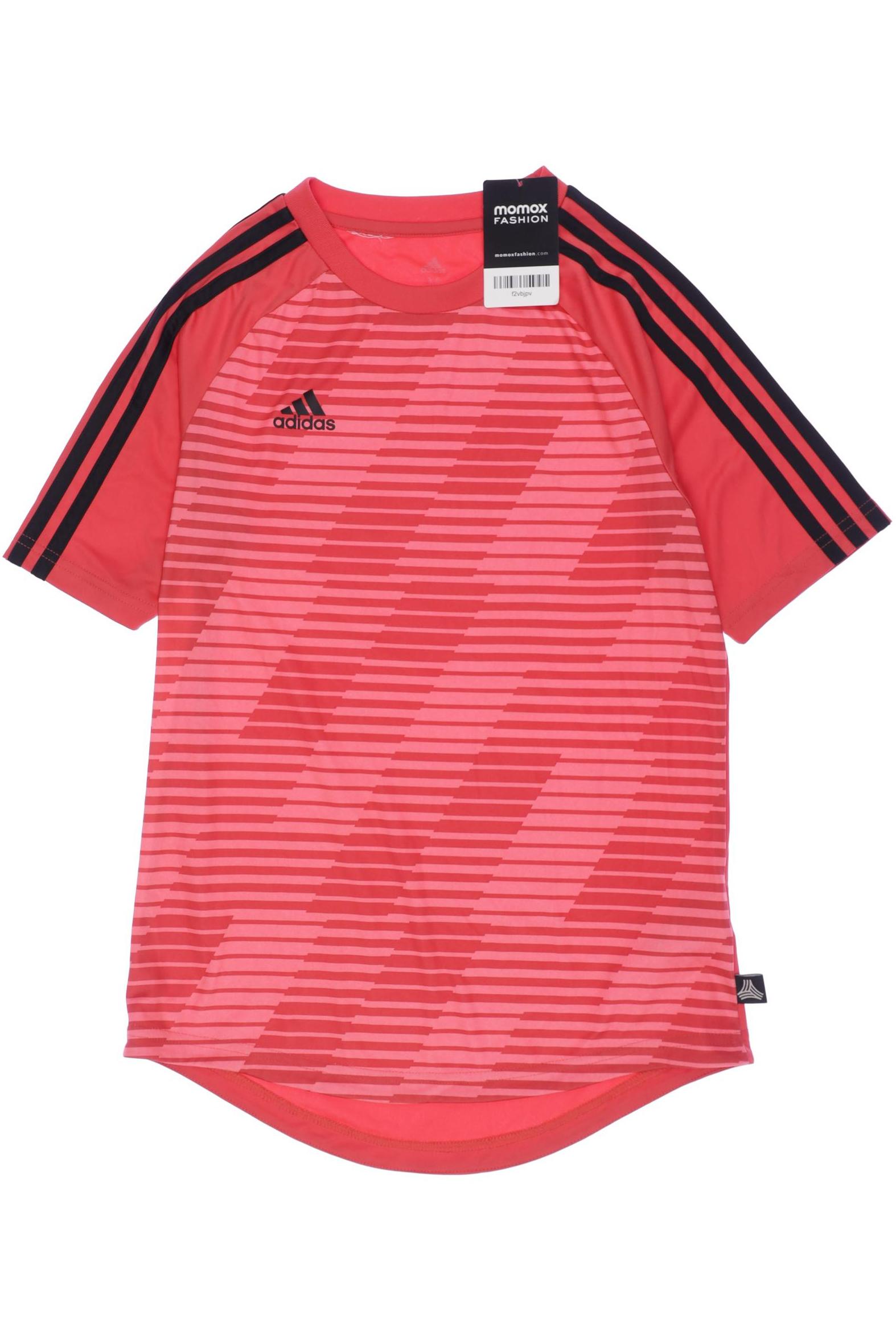

adidas Herren T-Shirt, rot, Gr. 152