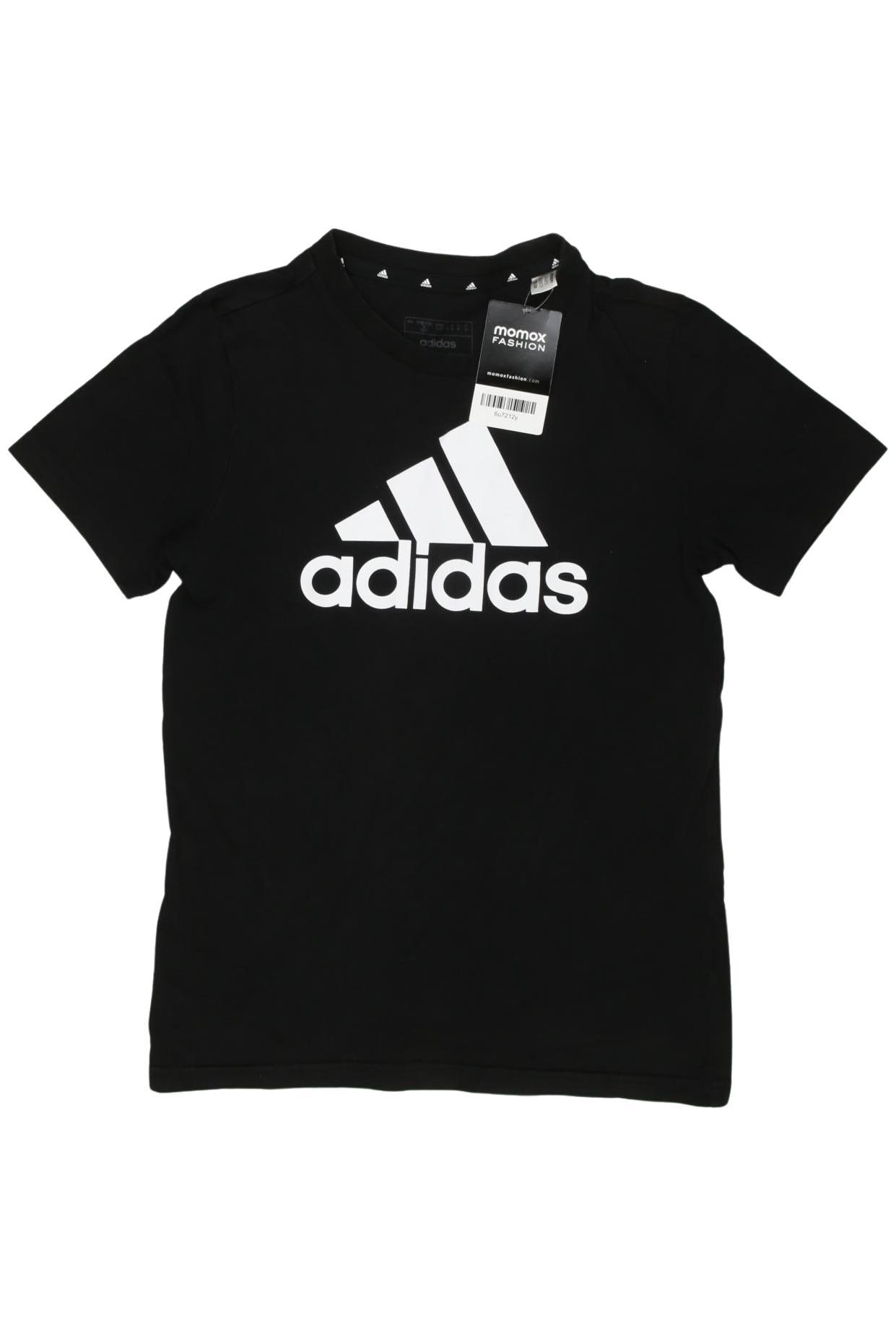 

adidas Jungen T-Shirt, schwarz, Gr. 152