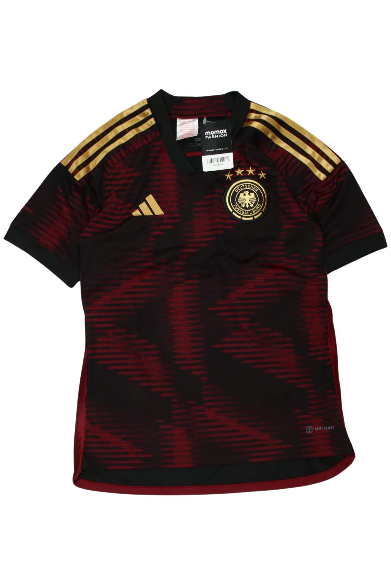 

adidas Herren T-Shirt, bordeaux, Gr. 164