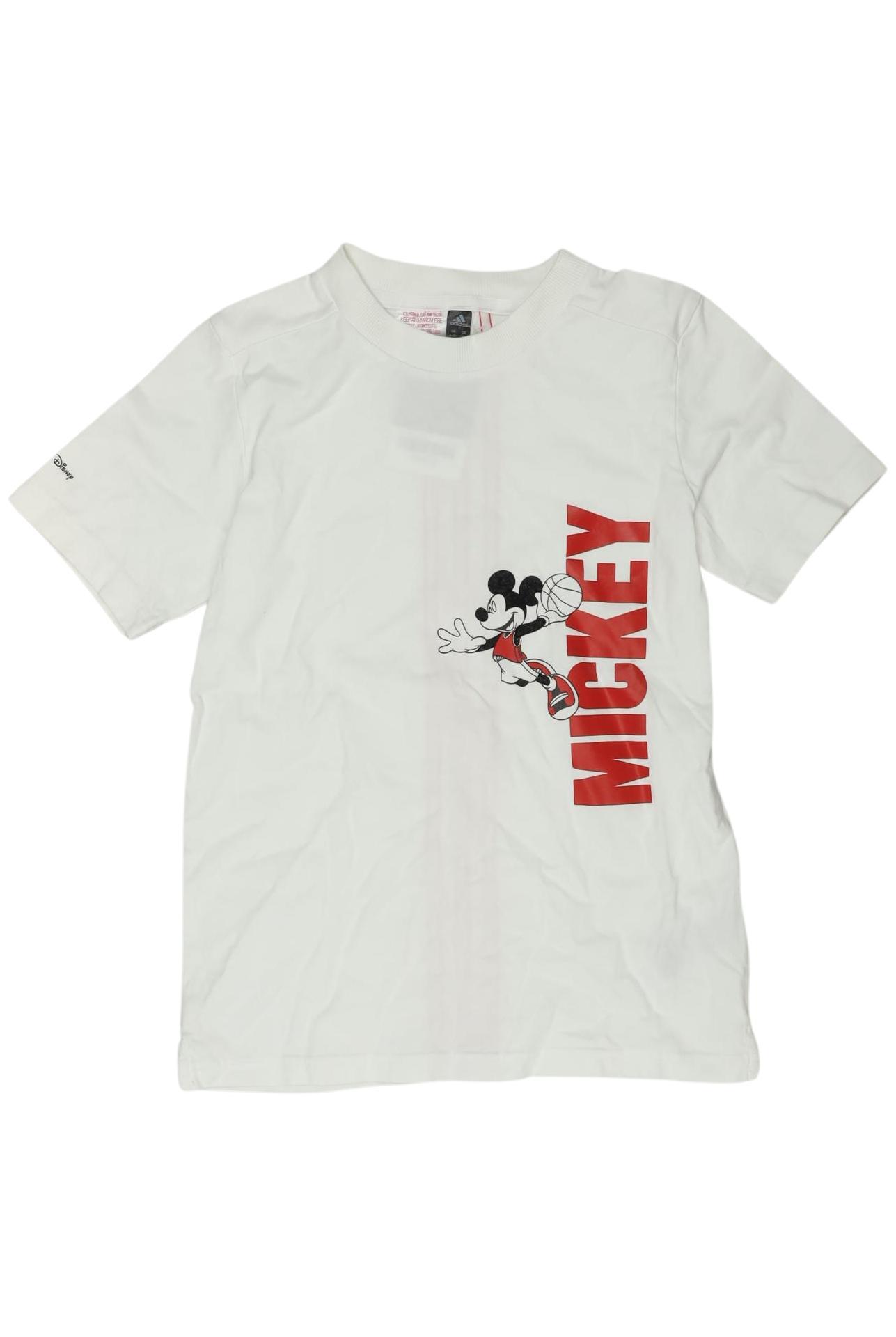 

adidas Jungen T-Shirt, weiß, Gr. 134