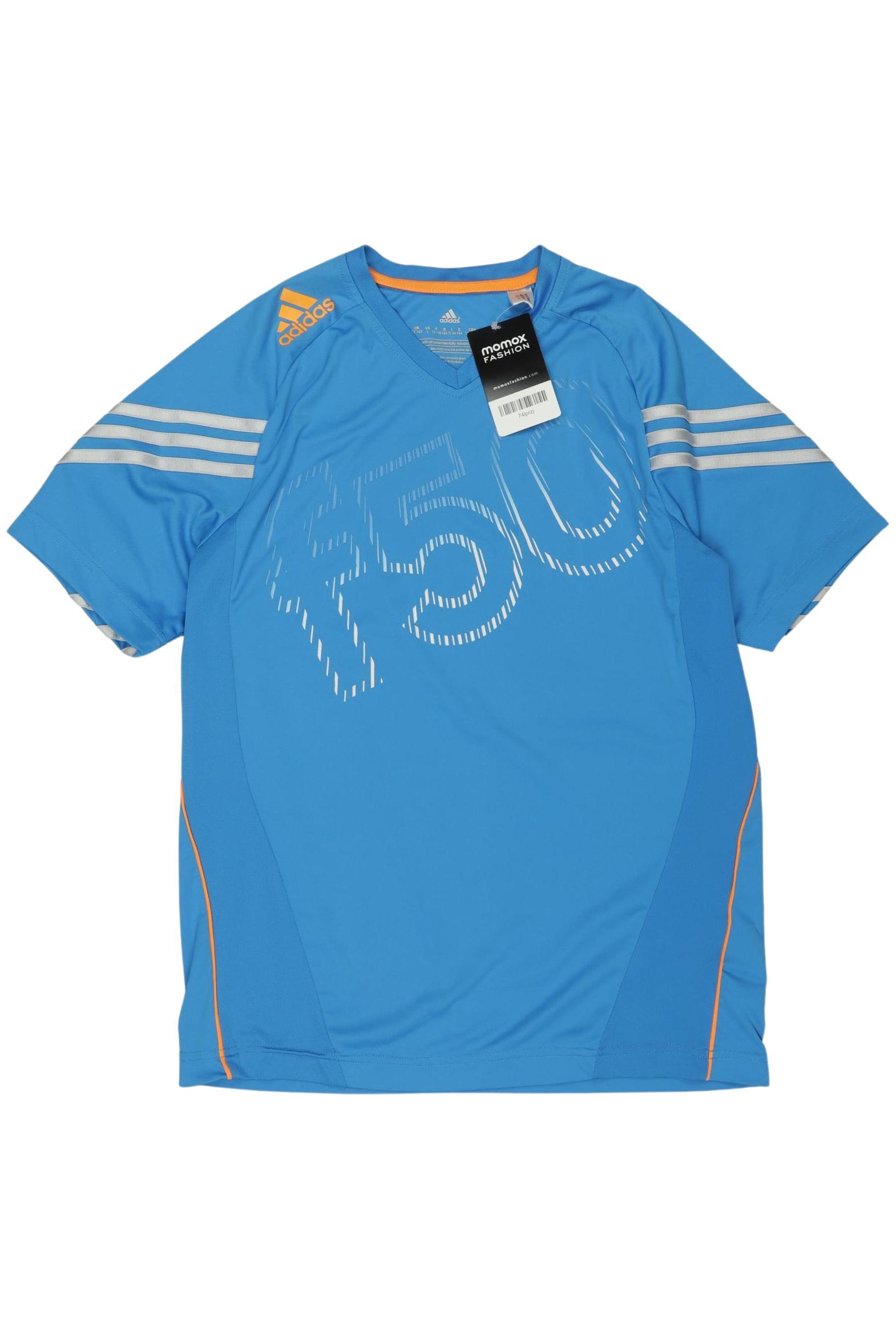 

adidas Herren T-Shirt, blau, Gr. 164