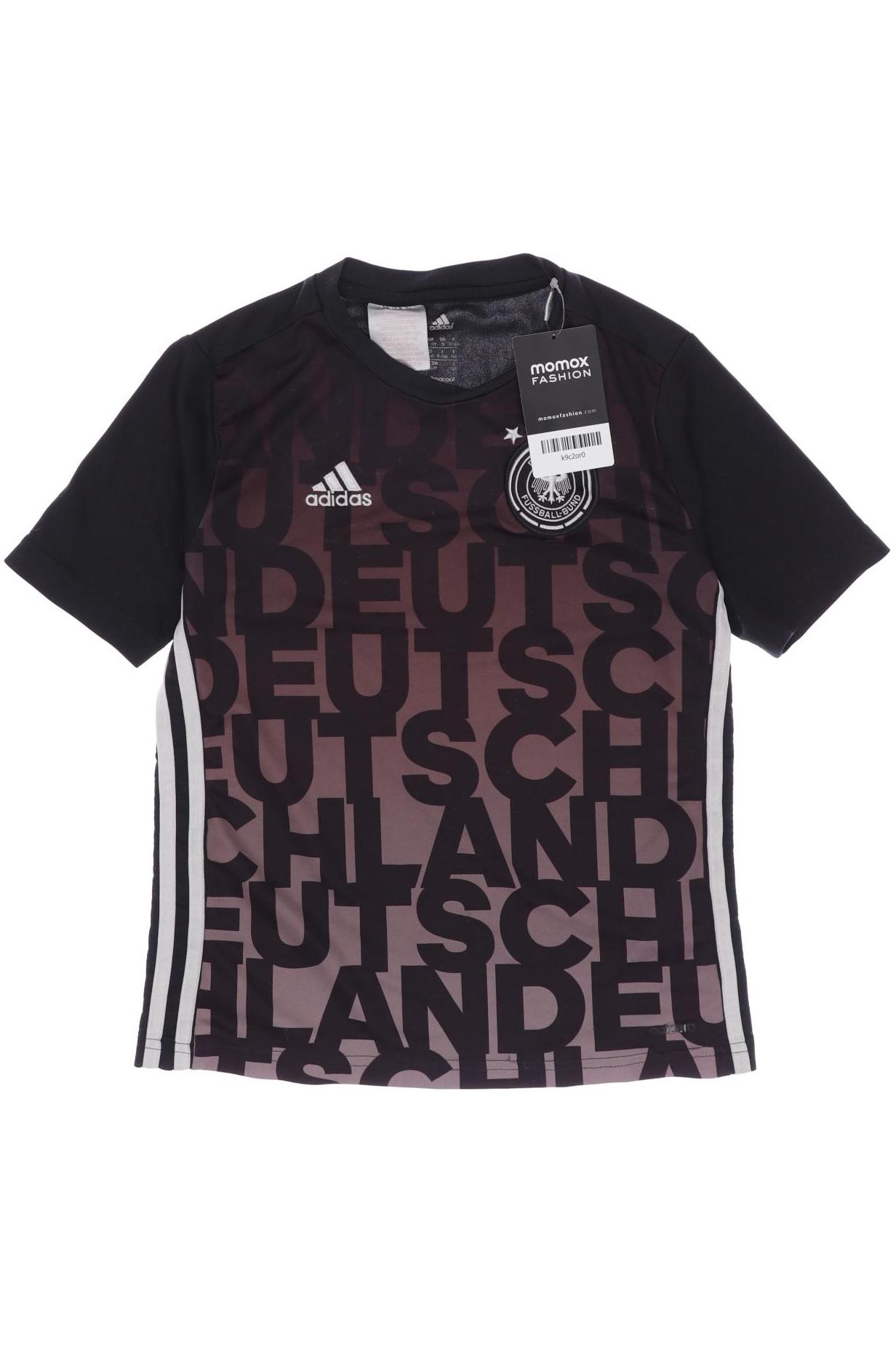 

adidas Herren T-Shirt, bordeaux, Gr. 140