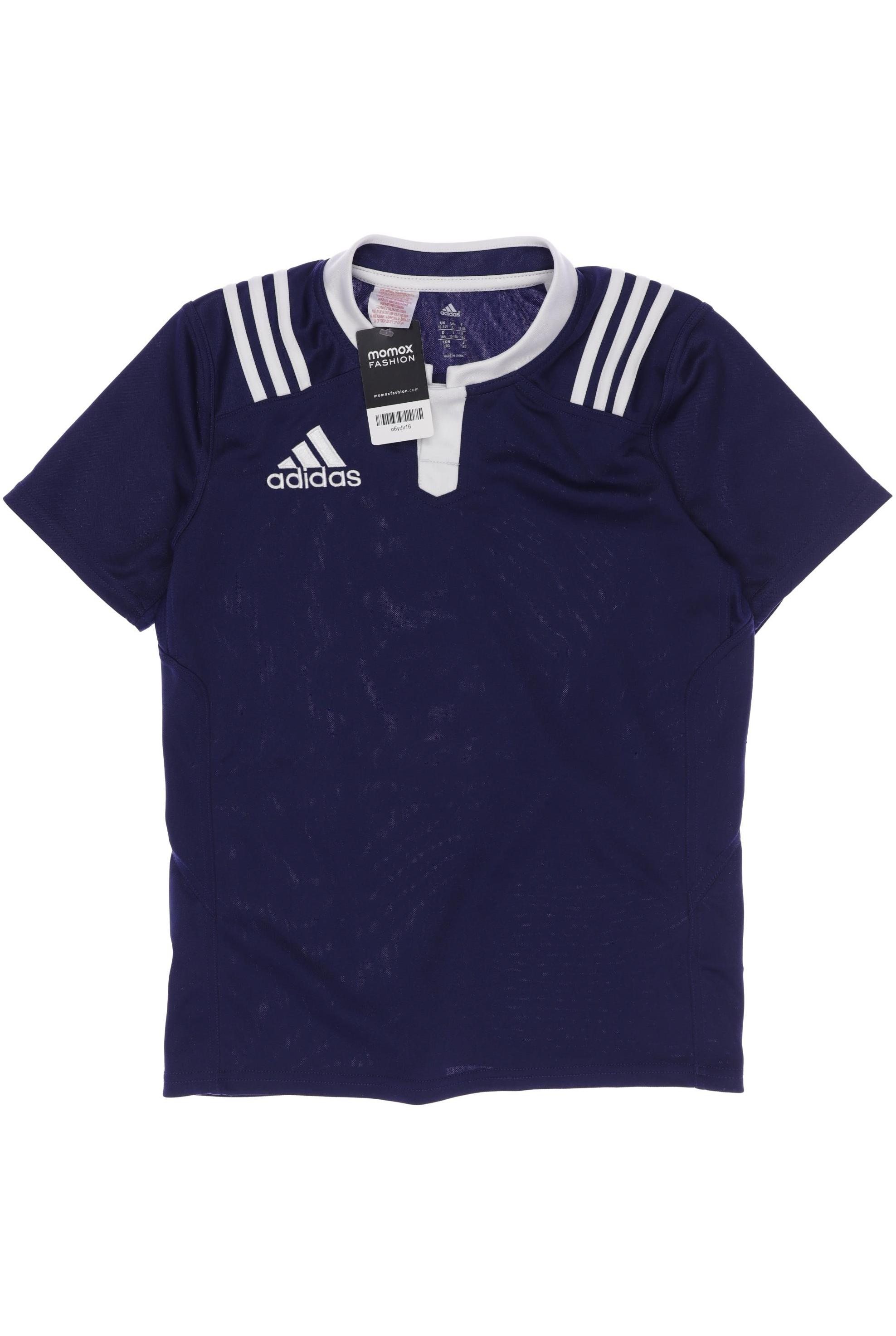 

adidas Herren T-Shirt, marineblau, Gr. 164