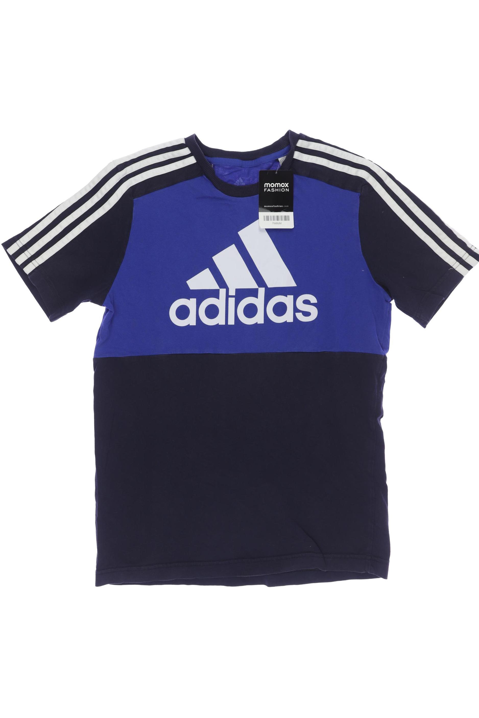 

adidas Herren T-Shirt, marineblau, Gr. 164