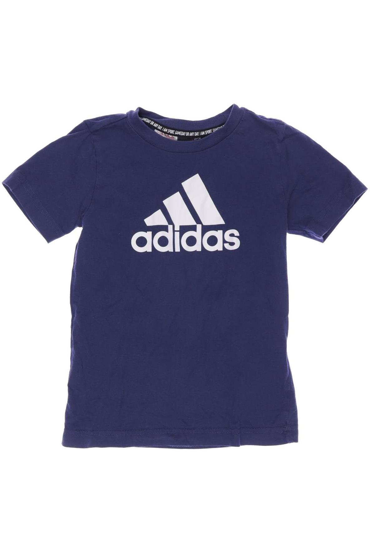 

adidas Herren T-Shirt, marineblau, Gr. 128