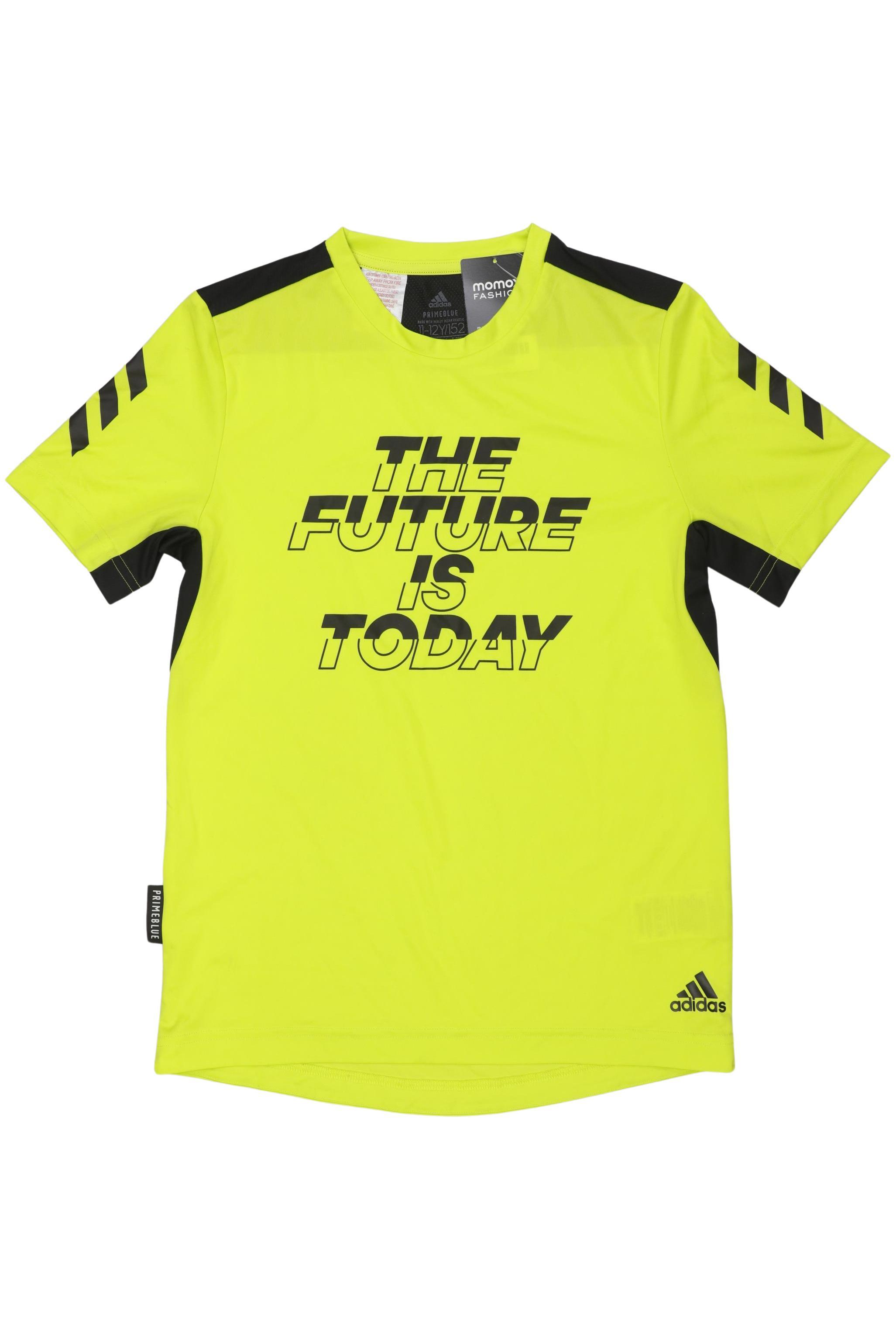 

adidas Jungen T-Shirt, neon, Gr. 152