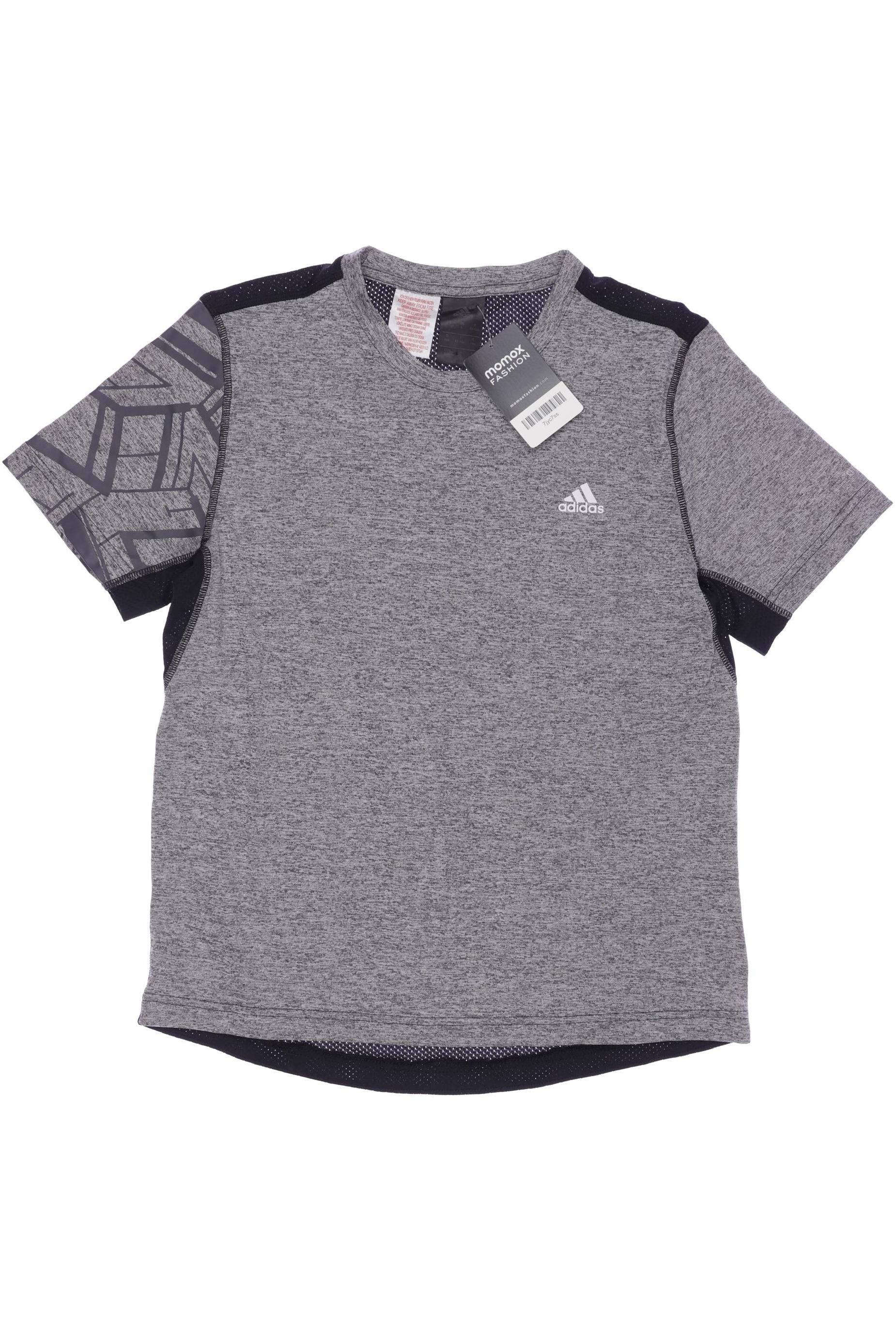 

adidas Herren T-Shirt, grau, Gr. 164
