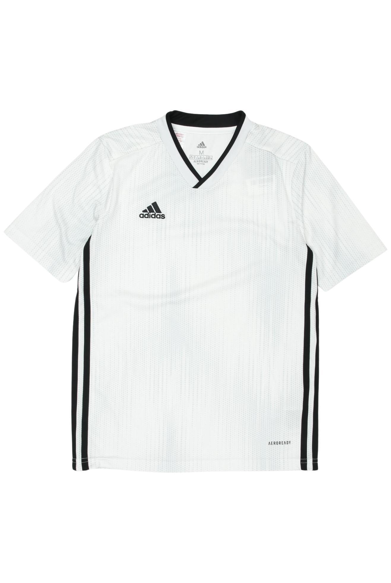 

adidas Herren T-Shirt, weiß, Gr. 152
