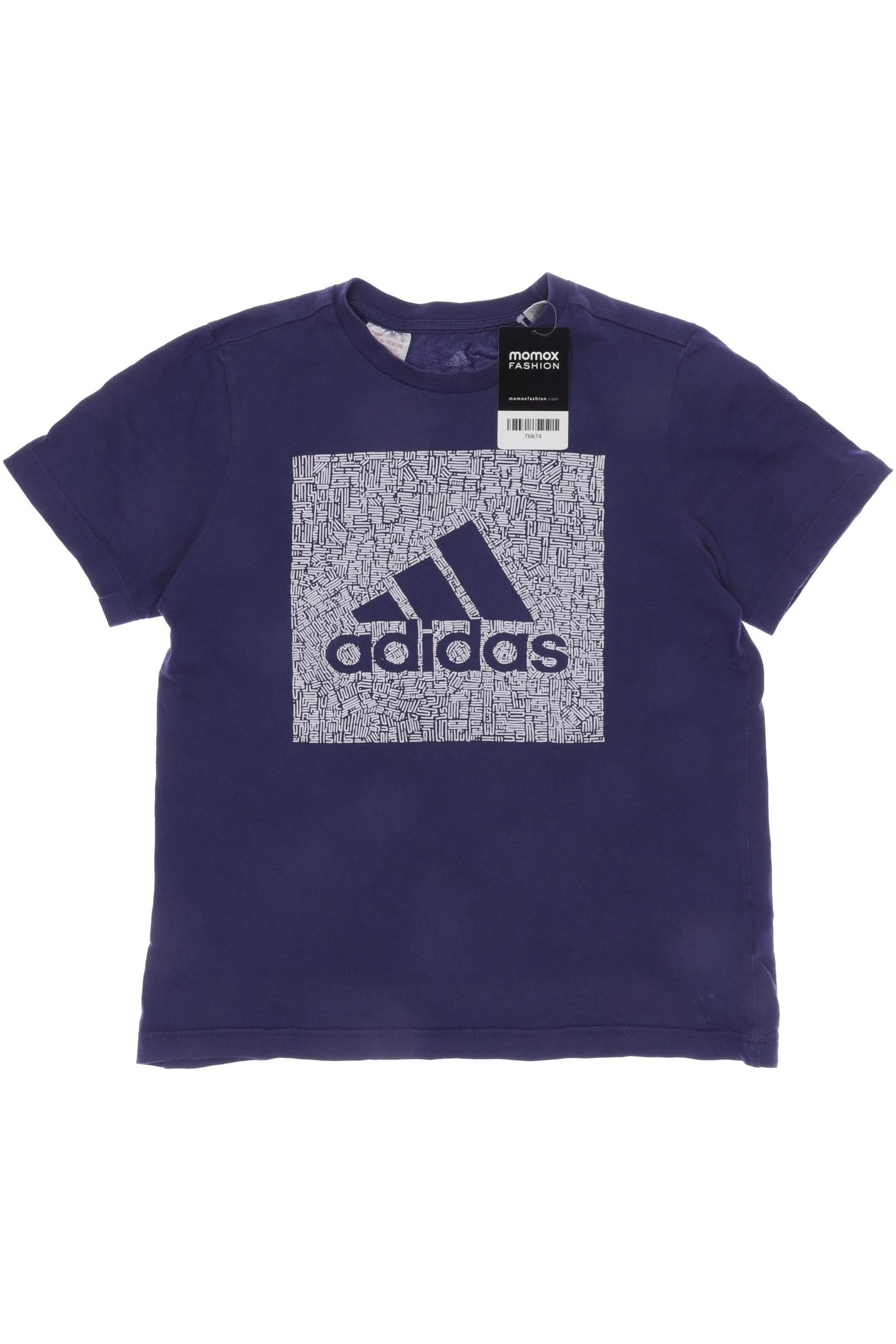 

adidas Herren T-Shirt, marineblau, Gr. 152