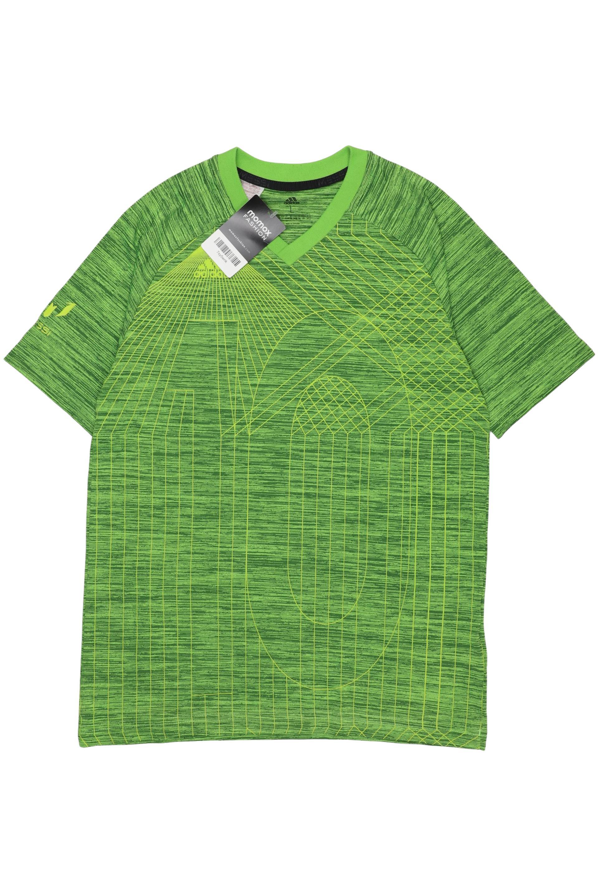 

adidas Herren T-Shirt, grün, Gr. 164
