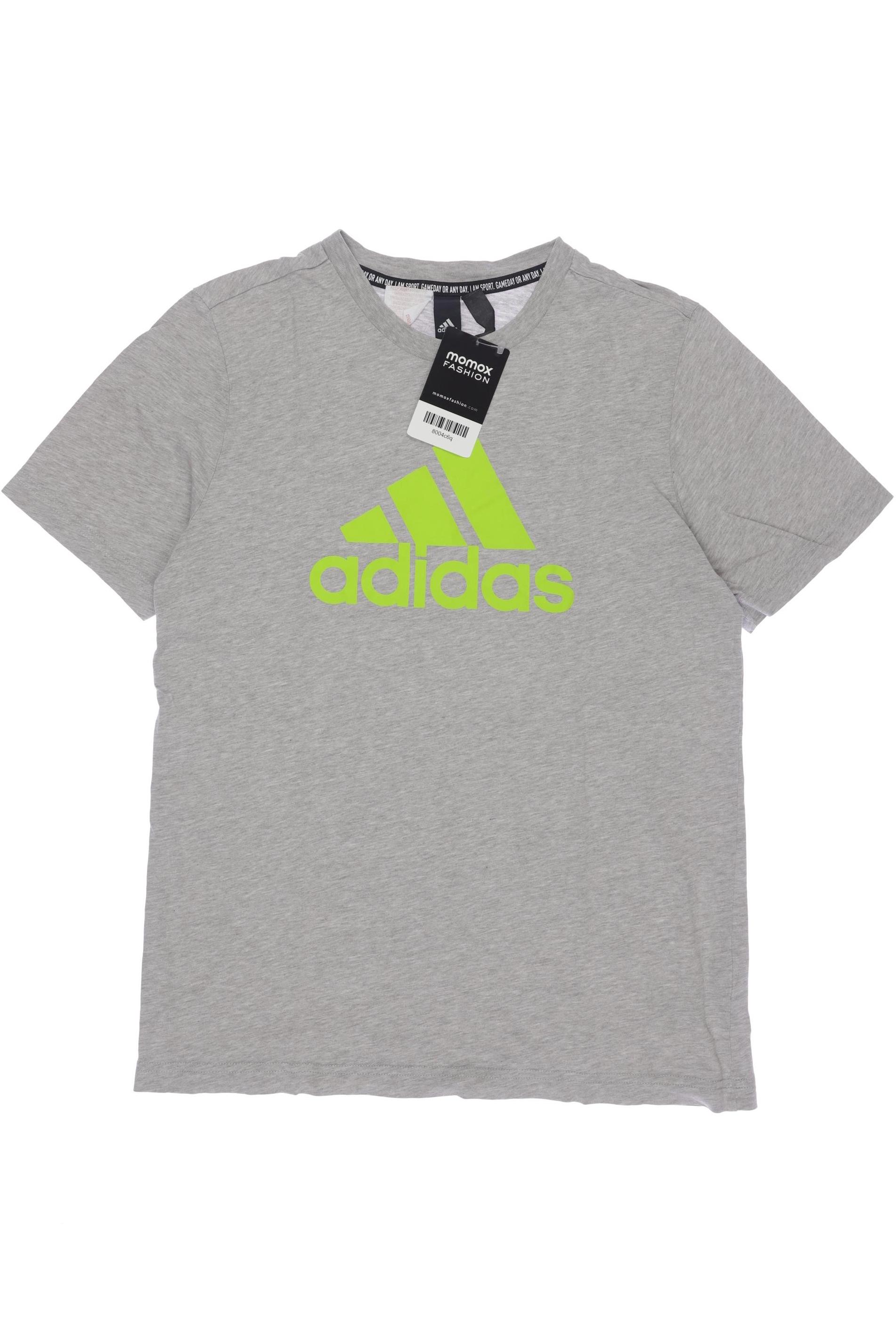 

adidas Herren T-Shirt, grau, Gr. 164