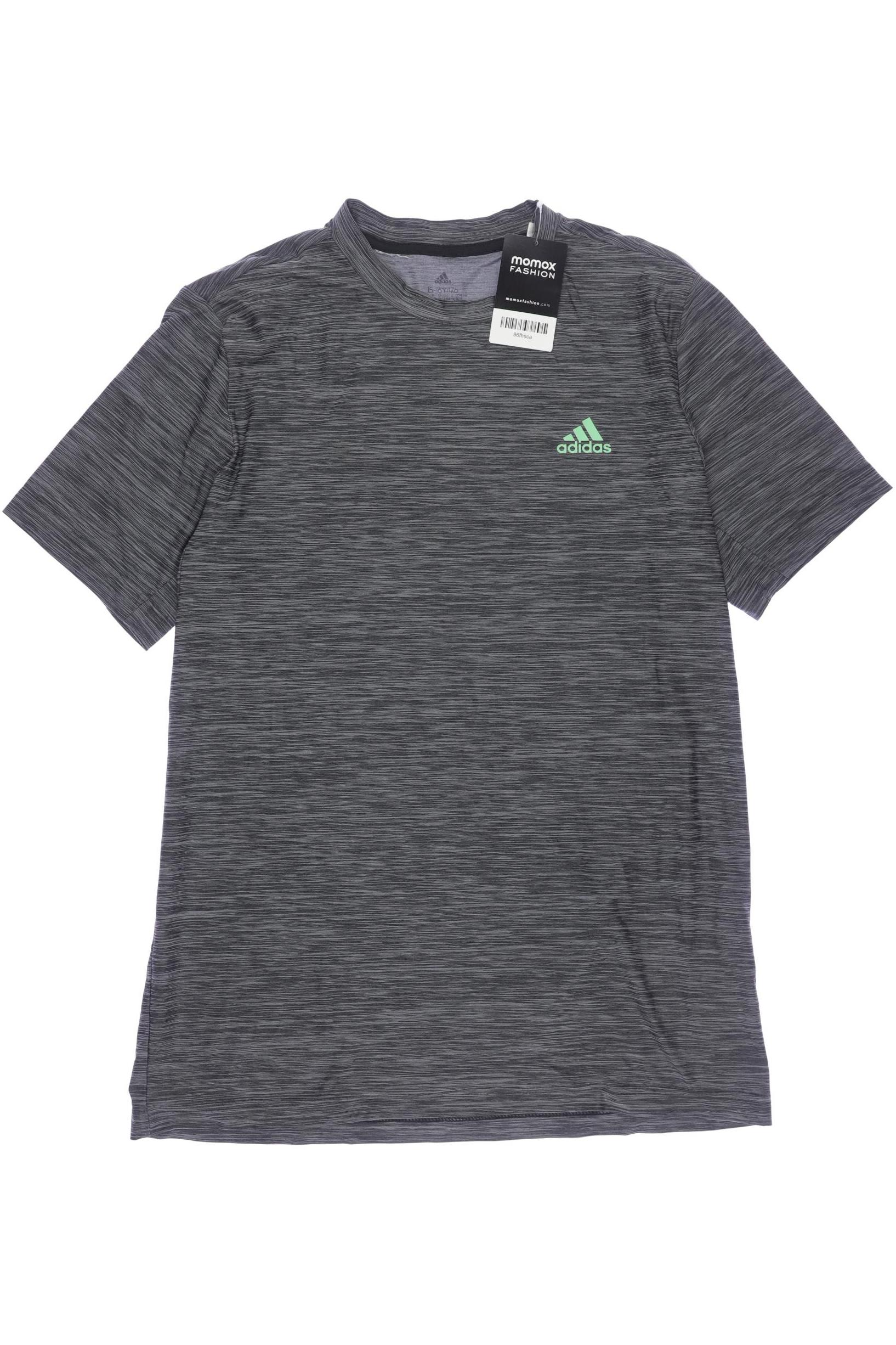 

adidas Herren T-Shirt, grau, Gr. 176