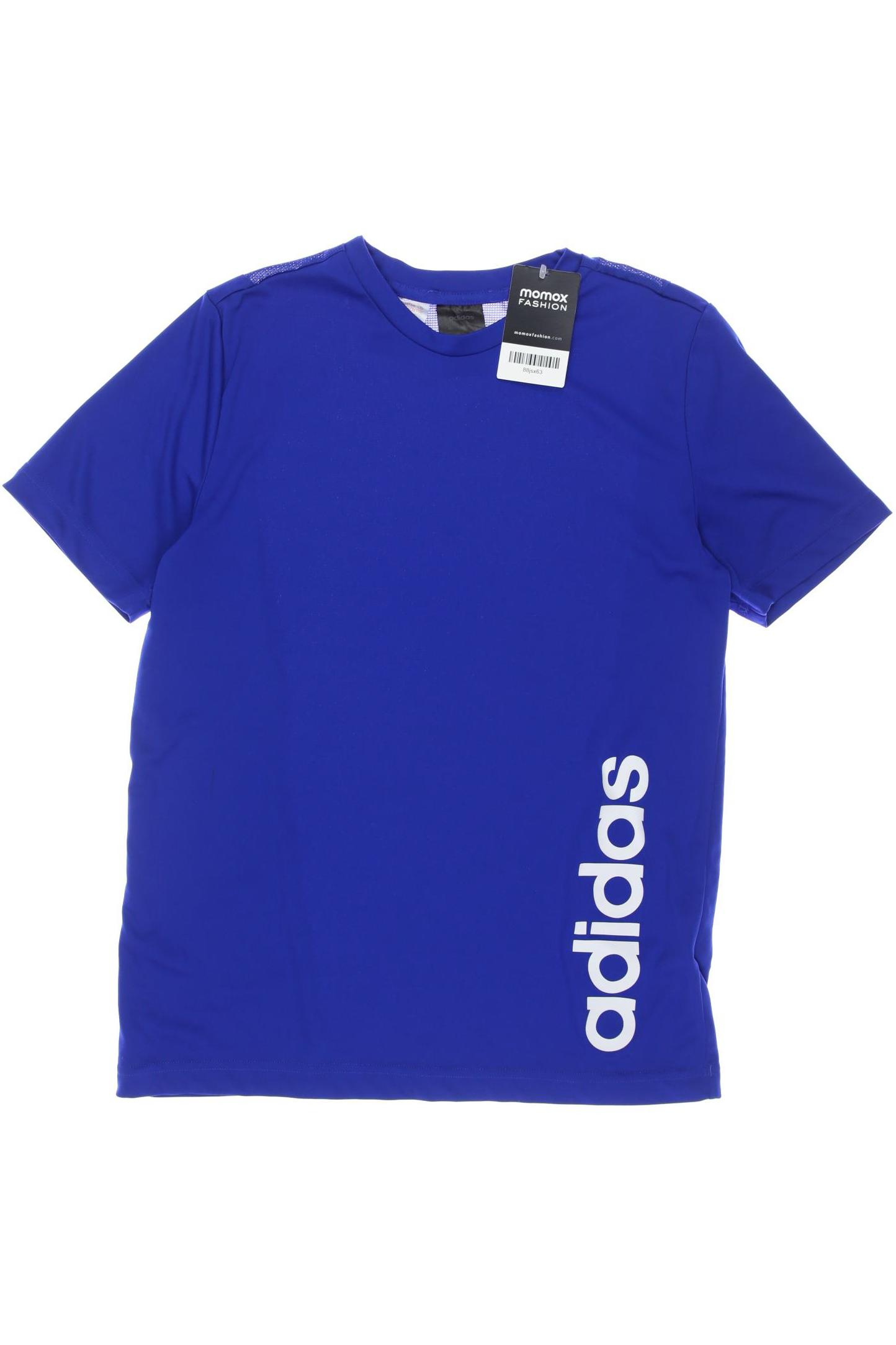 

adidas Herren T-Shirt, blau, Gr. 164