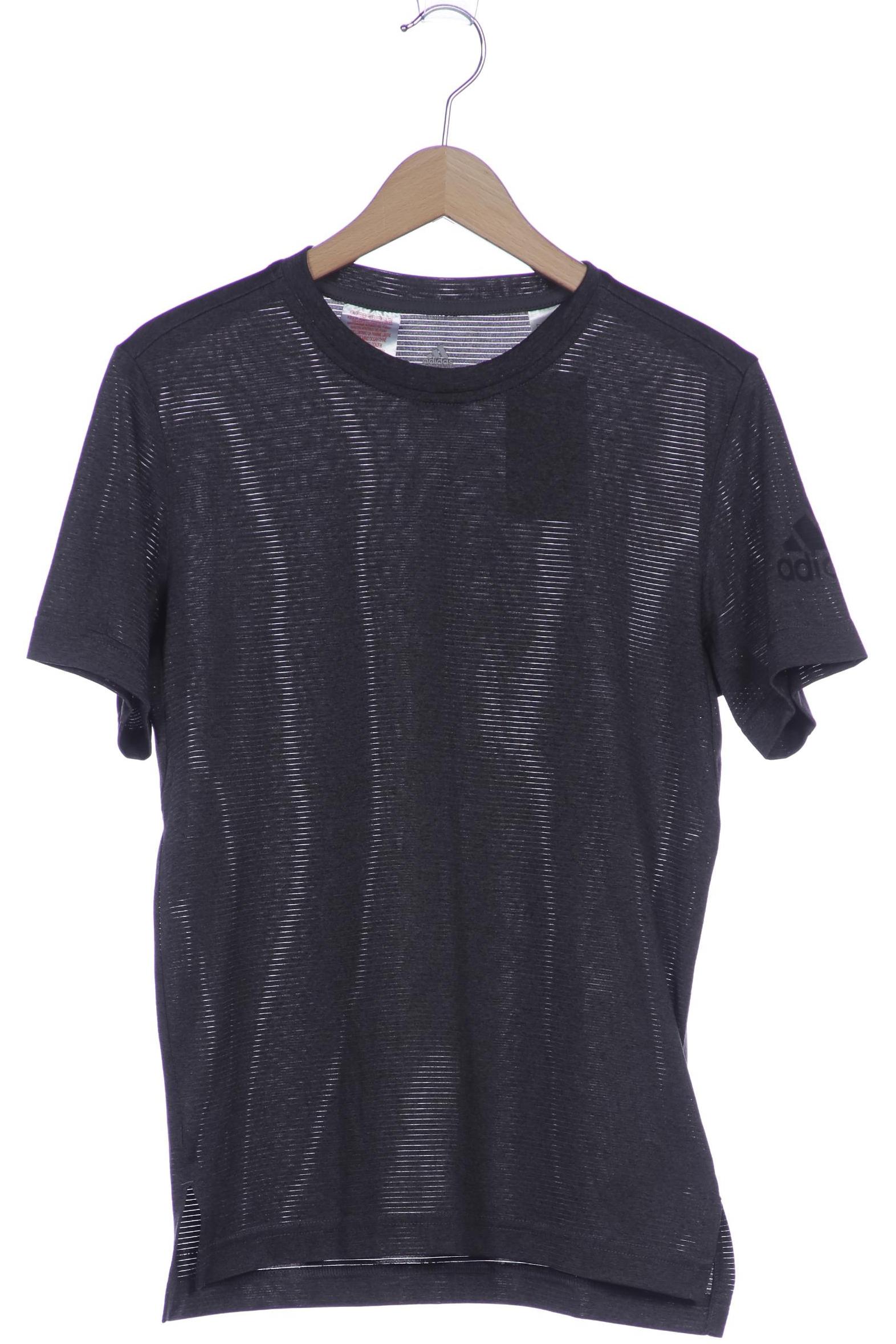 

adidas Herren T-Shirt, grau, Gr. 152