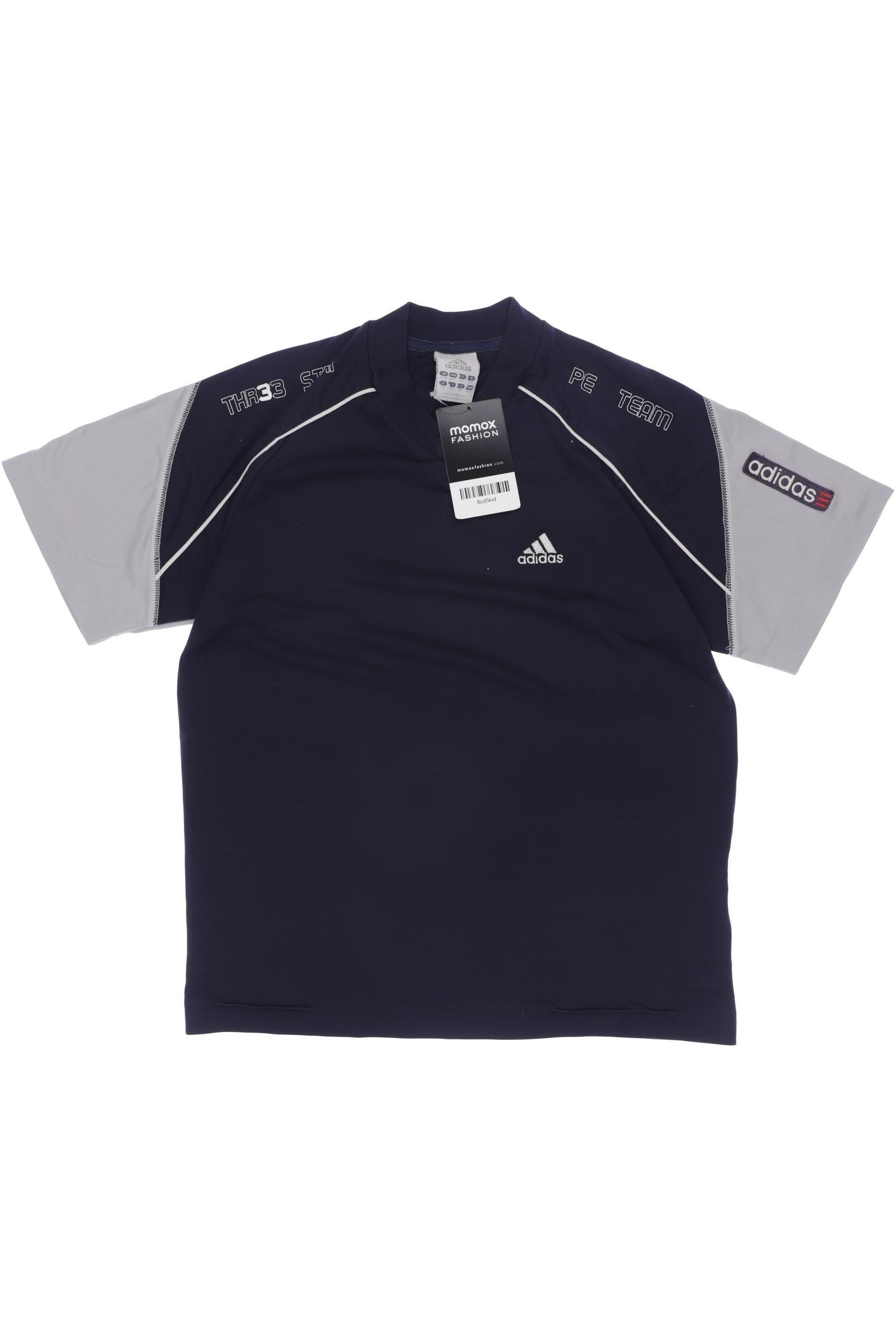 

adidas Herren T-Shirt, marineblau, Gr. 128