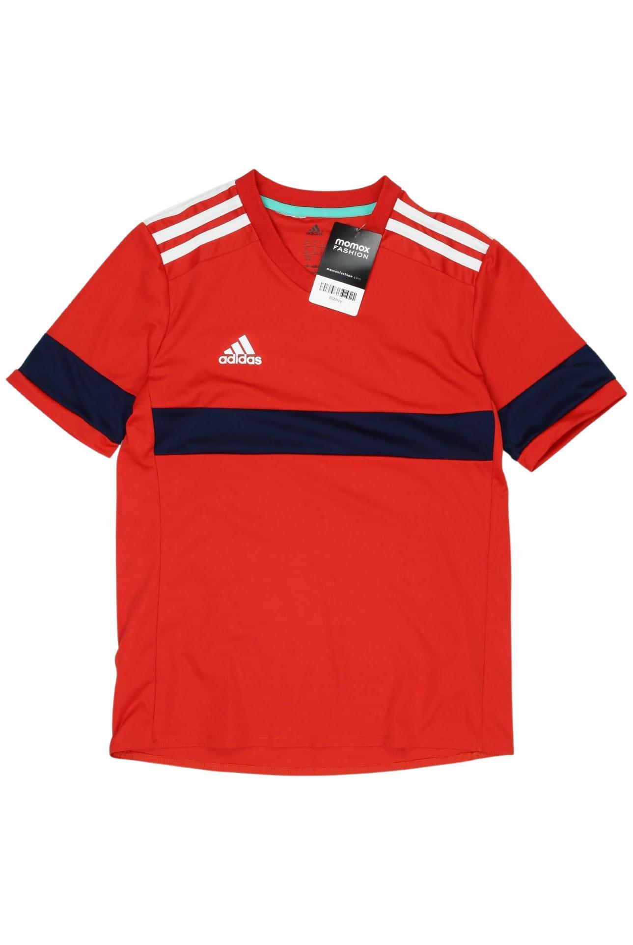 

adidas Herren T-Shirt, rot, Gr. 152
