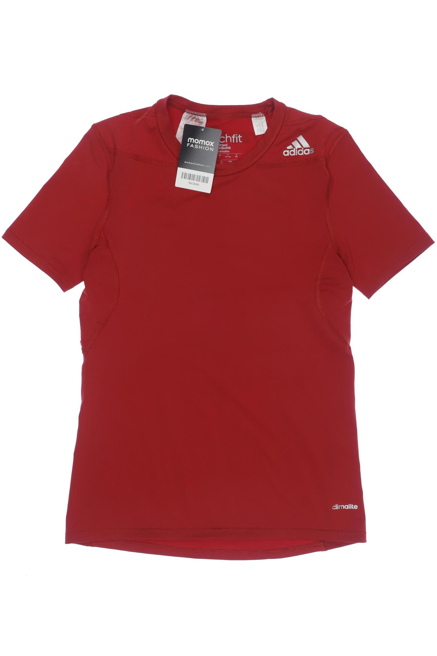 

adidas Herren T-Shirt, rot, Gr. 164
