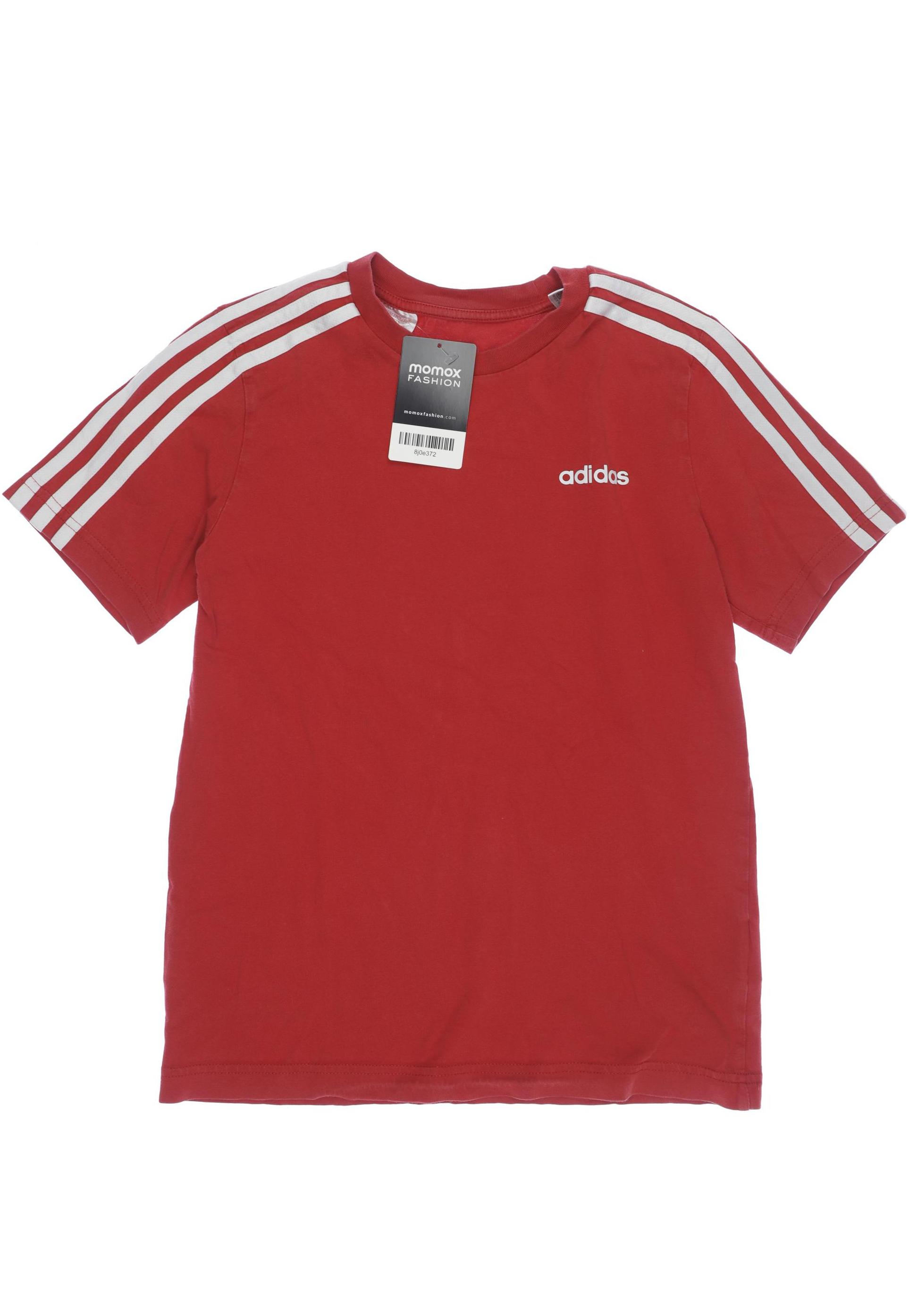 

adidas Herren T-Shirt, rot, Gr. 152