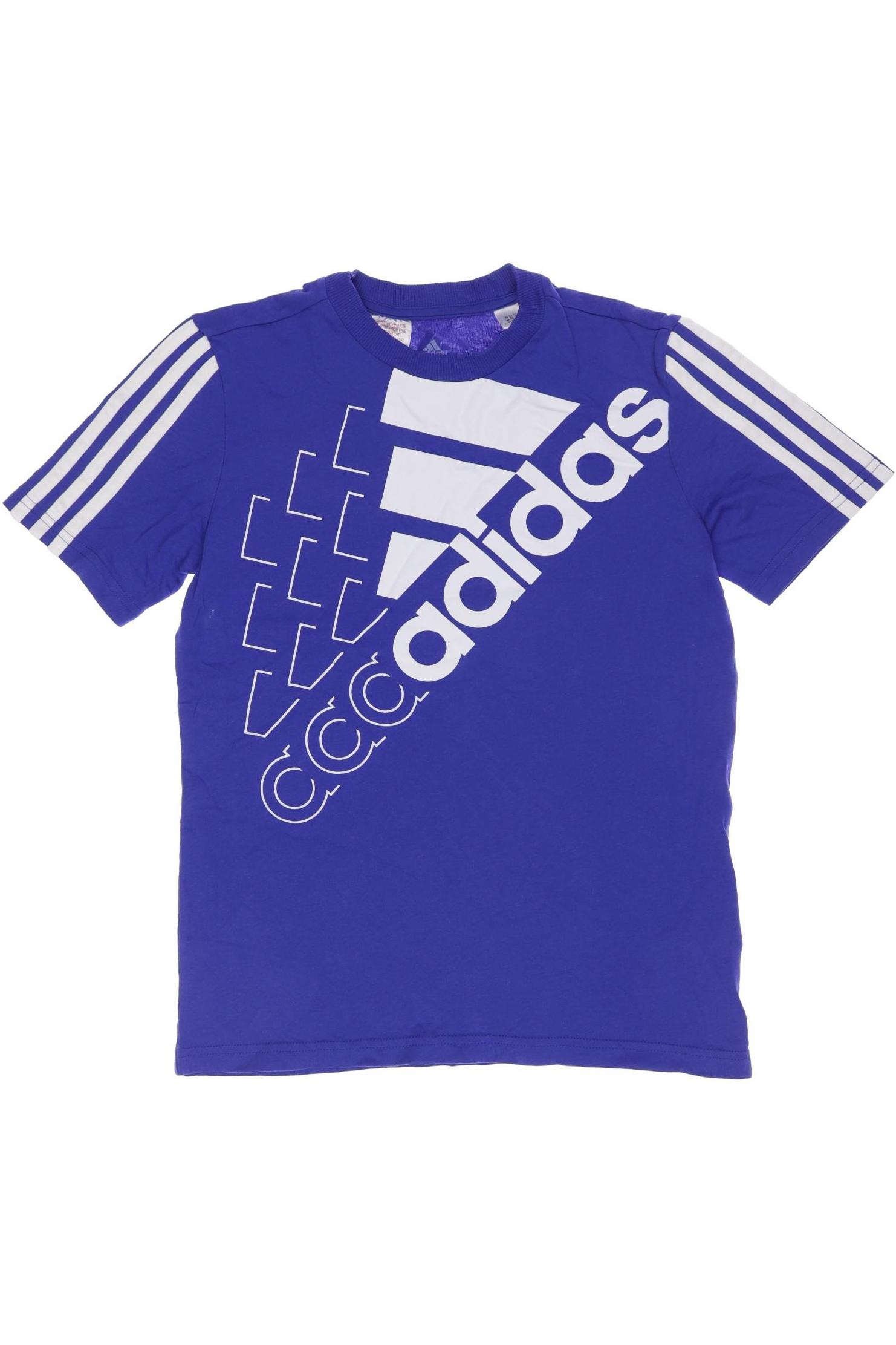 

adidas Herren T-Shirt, blau, Gr. 152