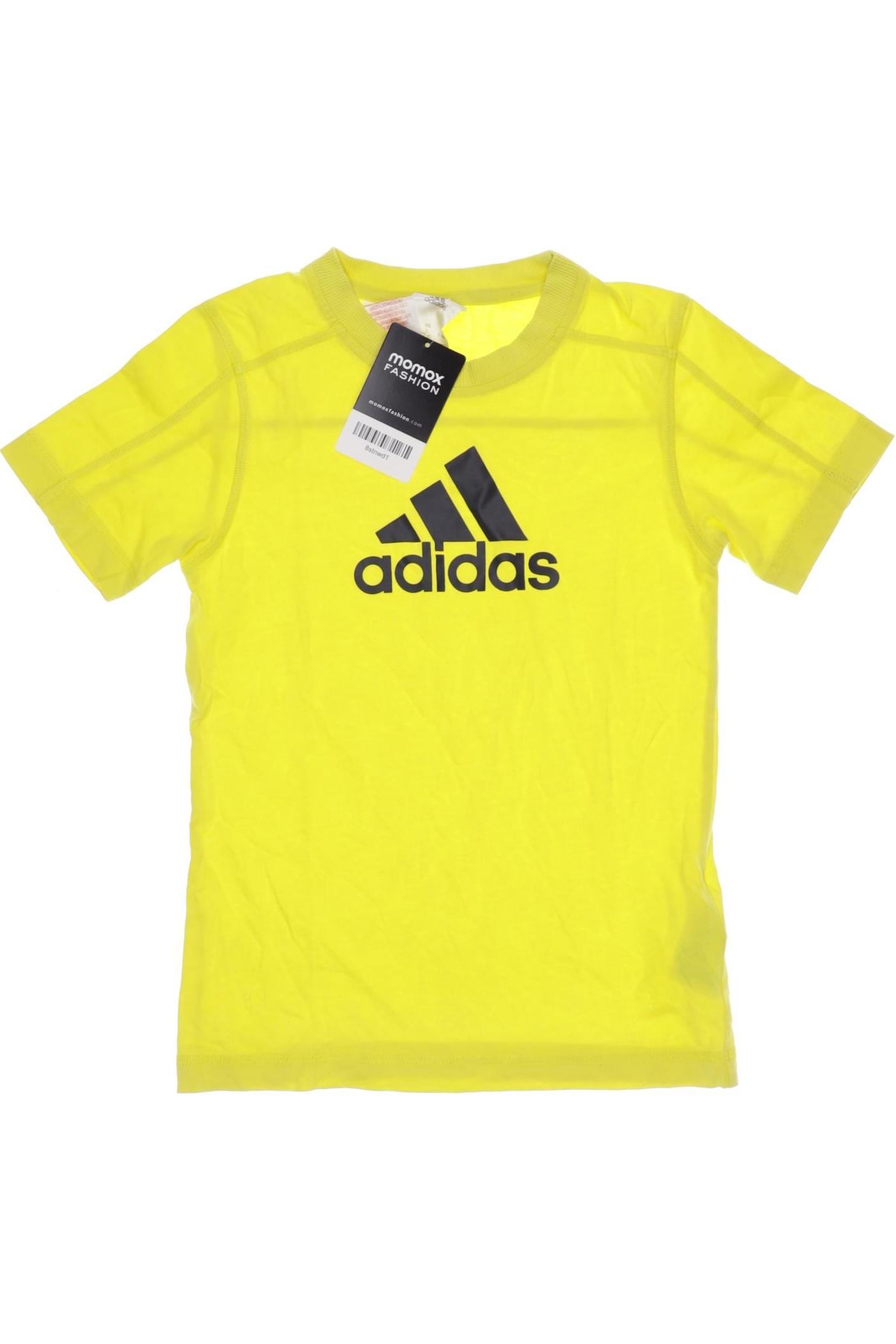 

adidas Herren T-Shirt, gelb, Gr. 128