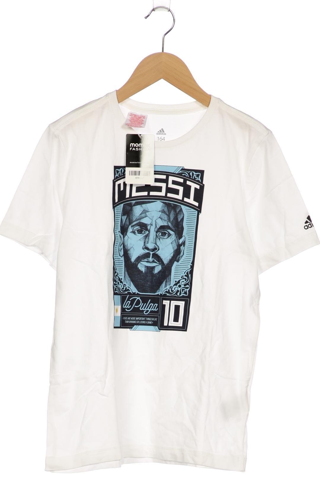 

adidas Herren T-Shirt, weiß, Gr. 164