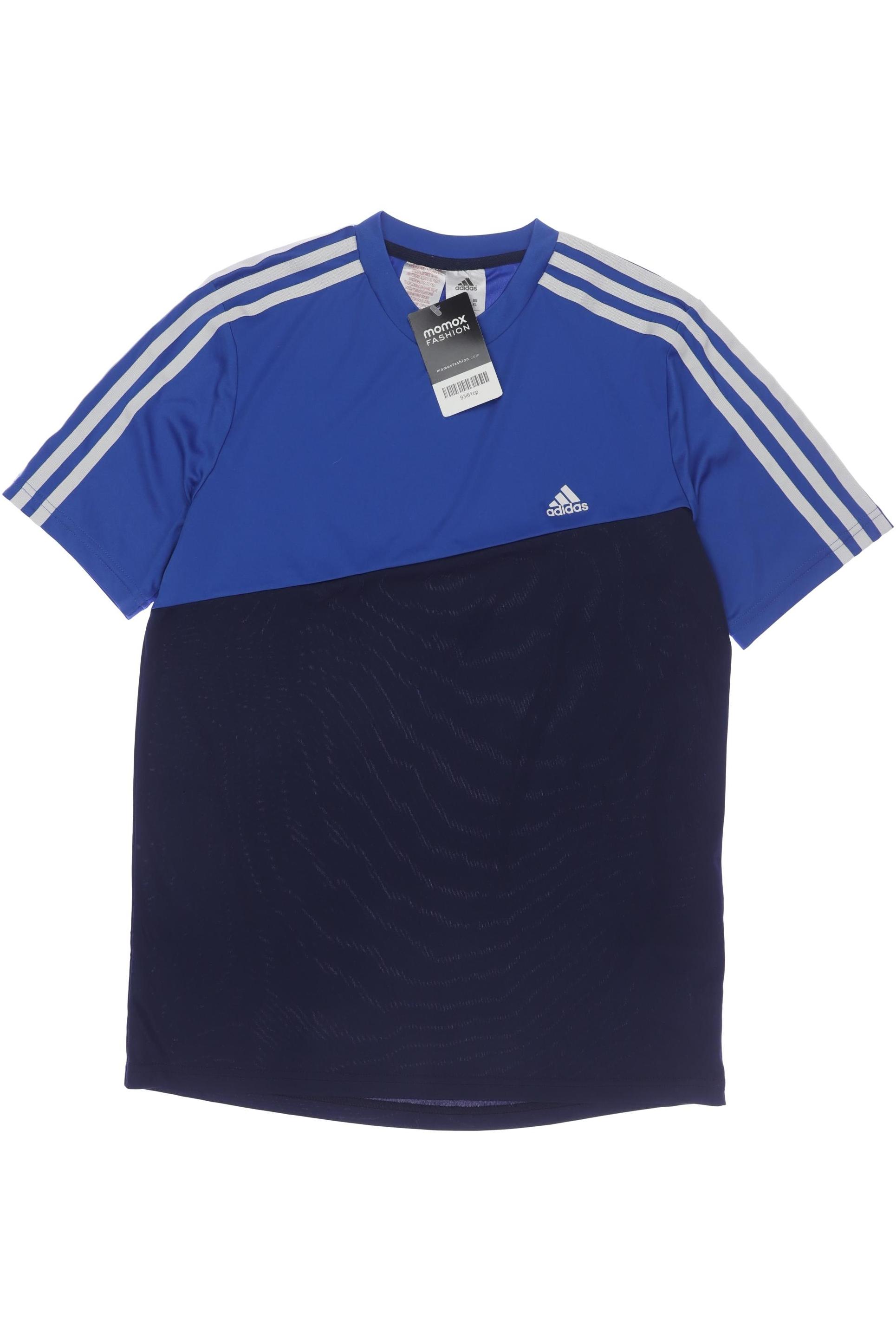 

adidas Jungen T-Shirt, blau, Gr. 176
