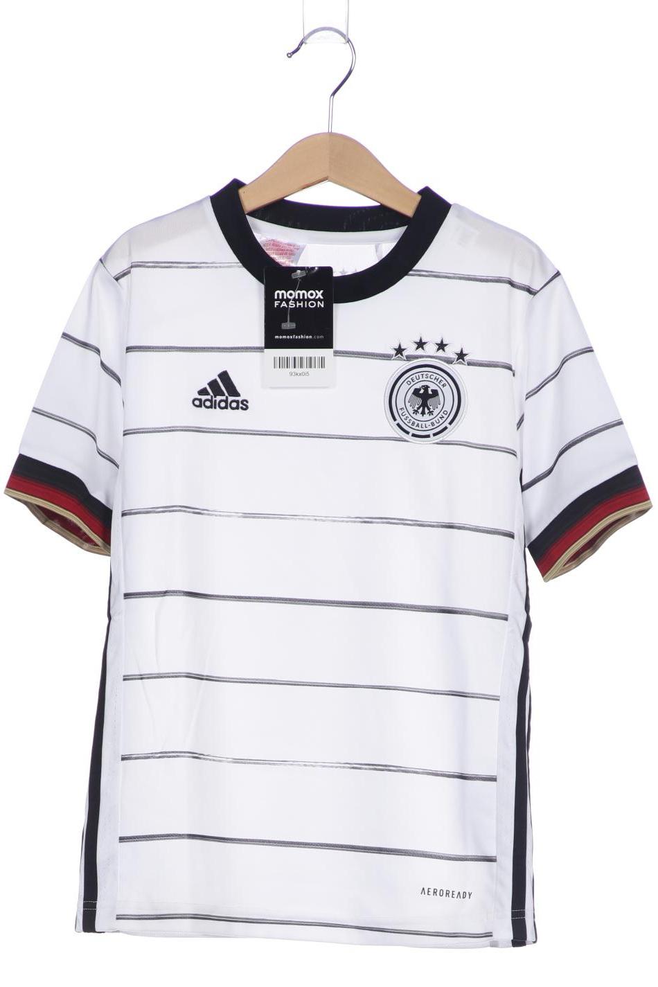 

adidas Herren T-Shirt, weiß, Gr. 140