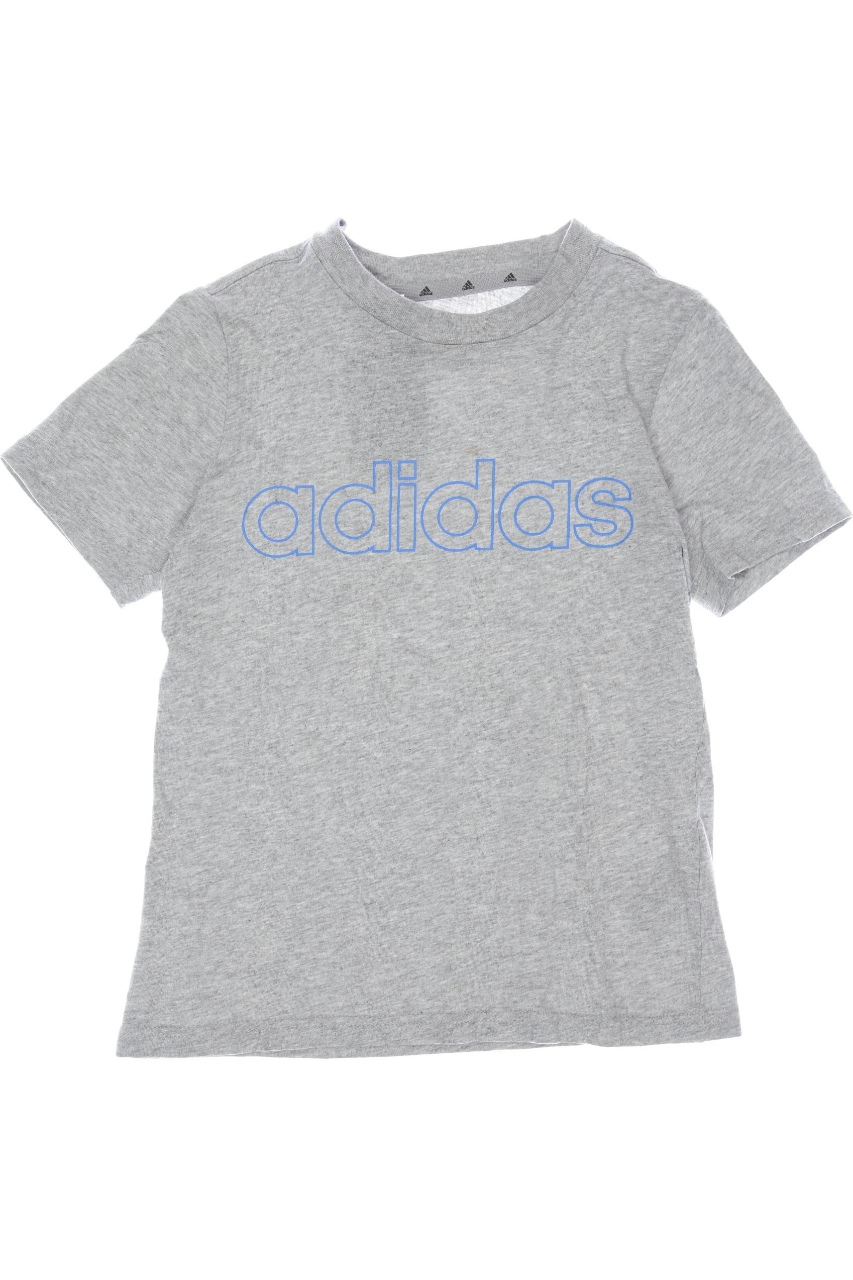 

adidas Herren T-Shirt, grau, Gr. 128