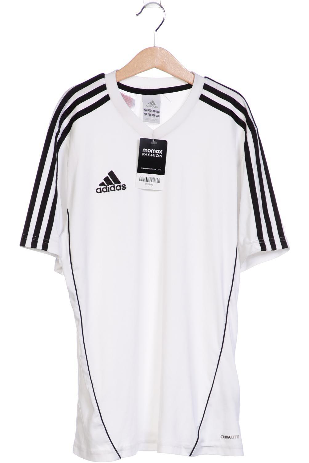 

adidas Herren T-Shirt, weiß, Gr. 164
