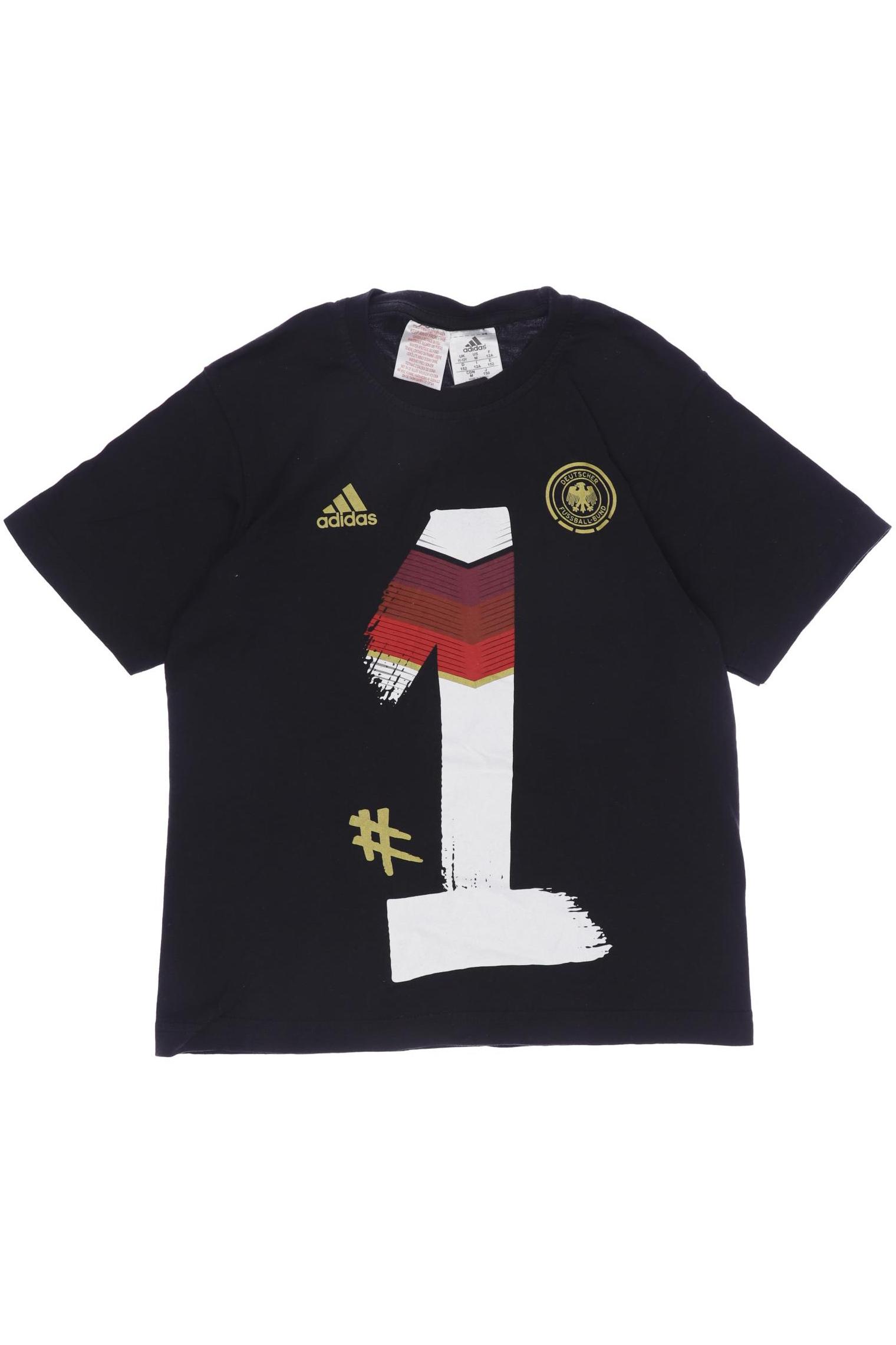

adidas Jungen T-Shirt, schwarz