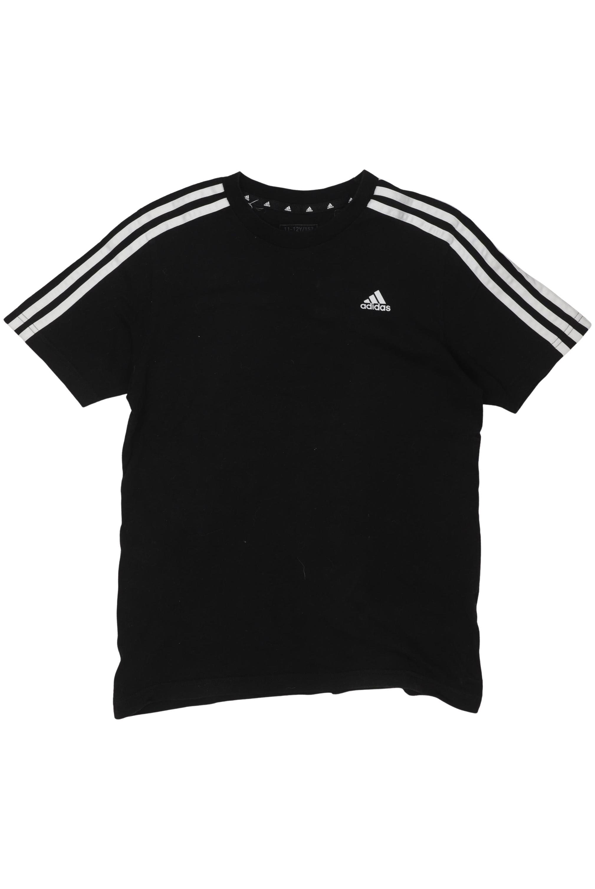 

adidas Jungen T-Shirt, schwarz, Gr. 152