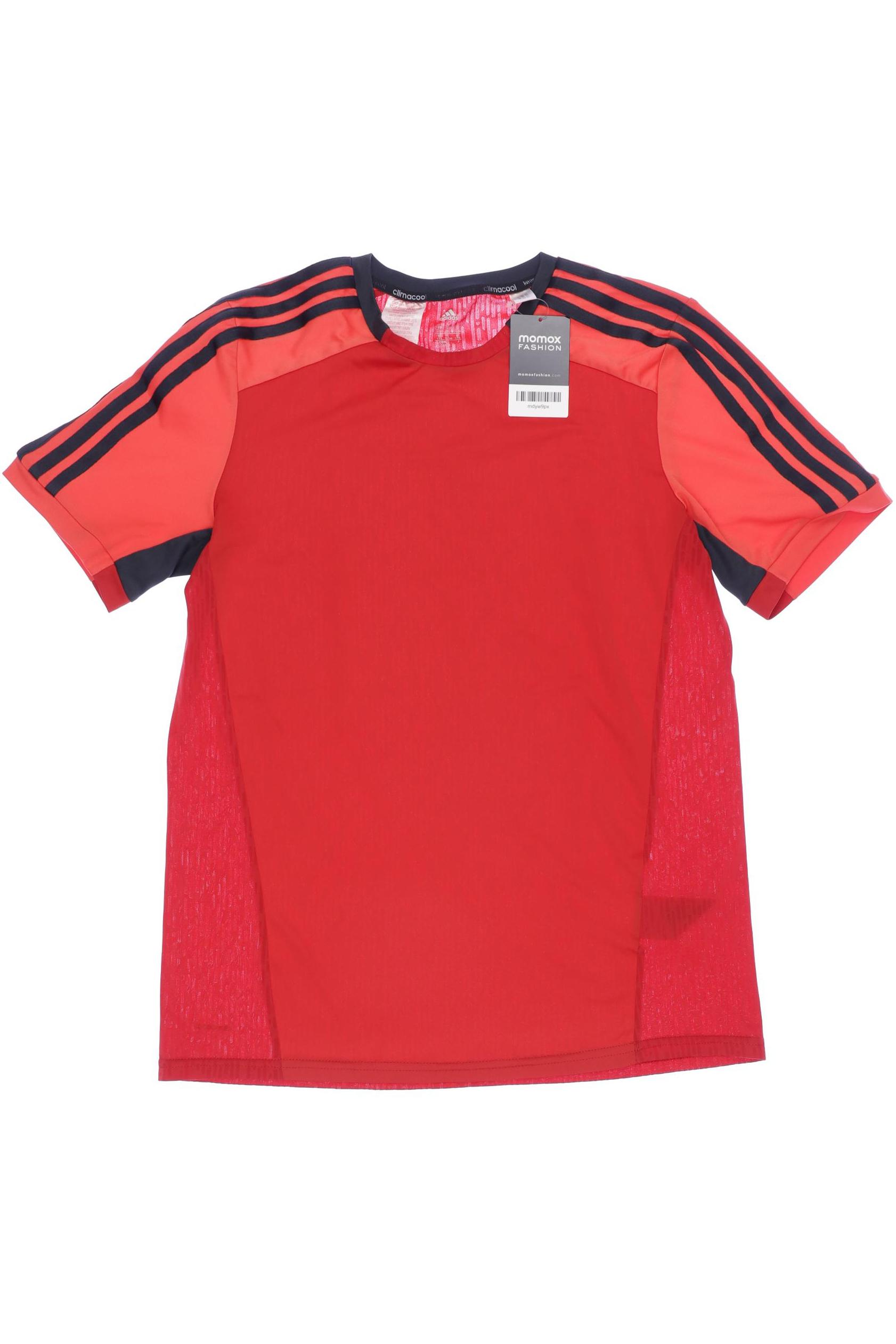 

adidas Herren T-Shirt, rot, Gr. 176