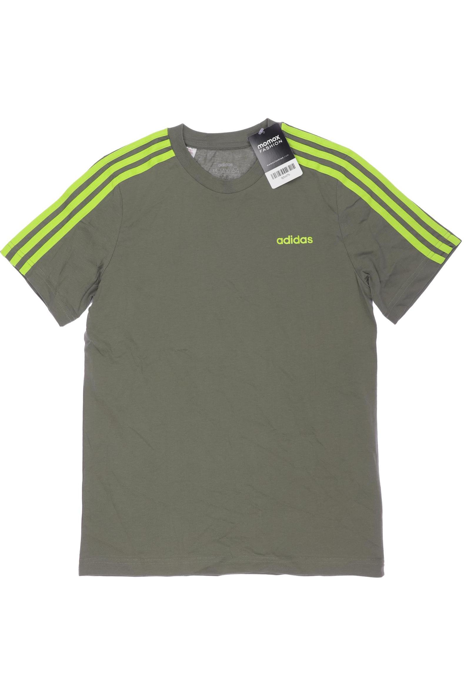 

adidas Herren T-Shirt, grün, Gr. 164